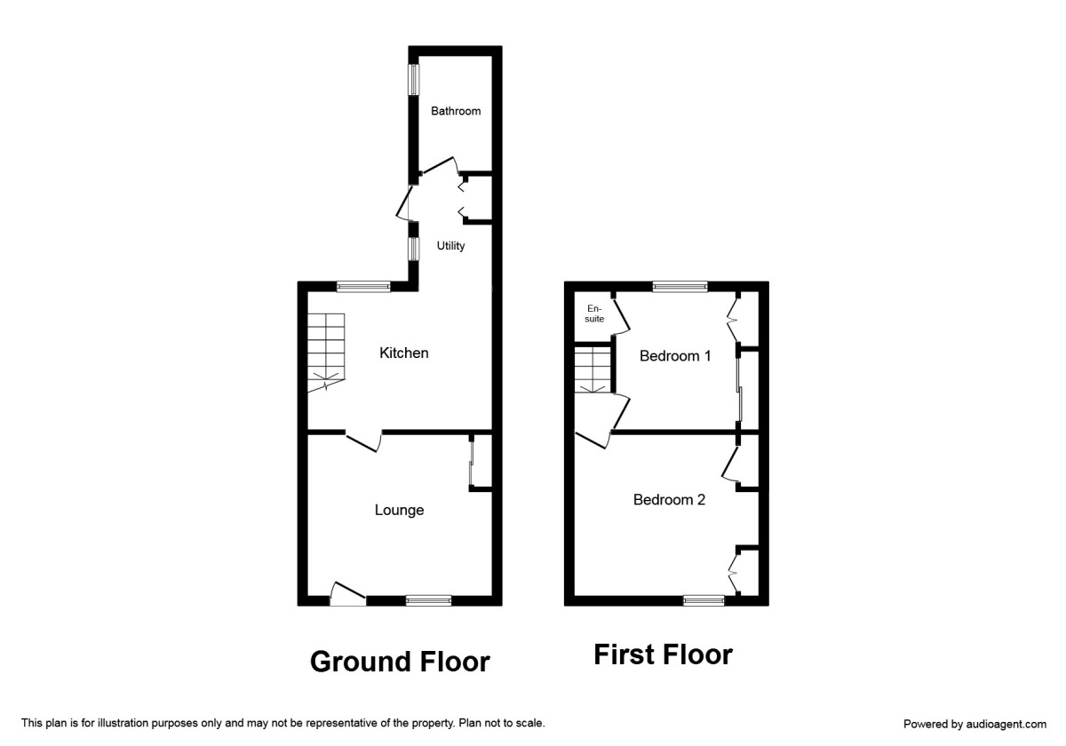 Floorplan of 2 bedroom Mid Terrace House to rent, St. Pauls Terrace, York, YO24