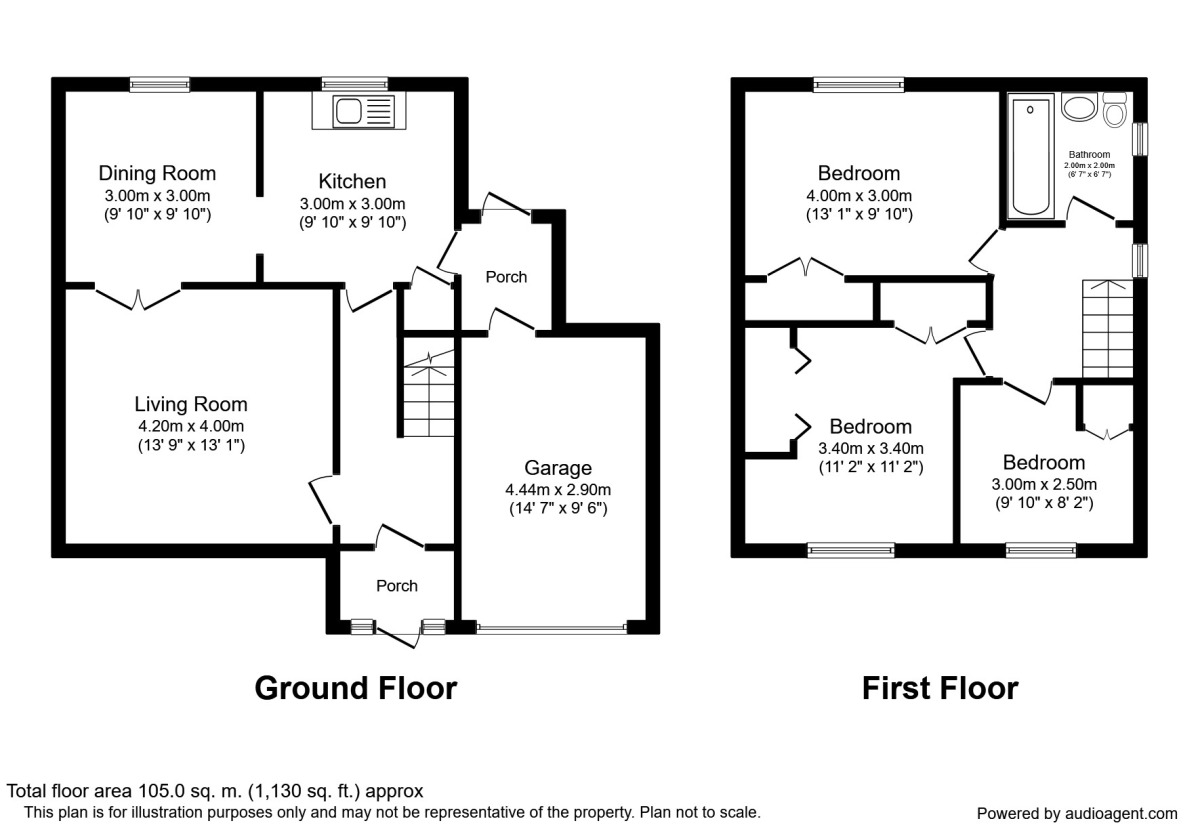 Floorplan of 3 bedroom Semi Detached House to rent, St. Stephens Road, York, YO24