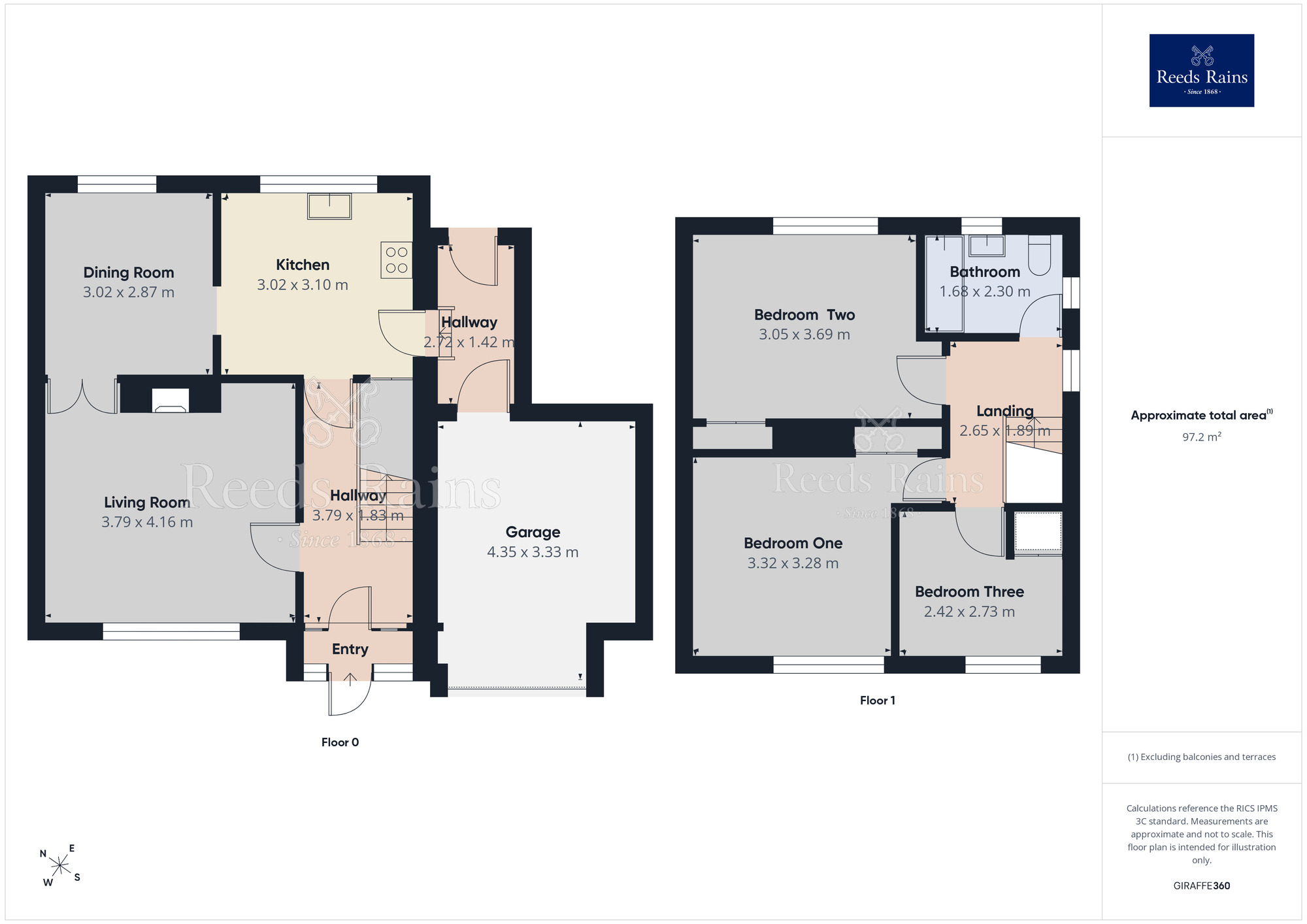 Floorplan of 3 bedroom Semi Detached House to rent, St. Stephens Road, York, YO24