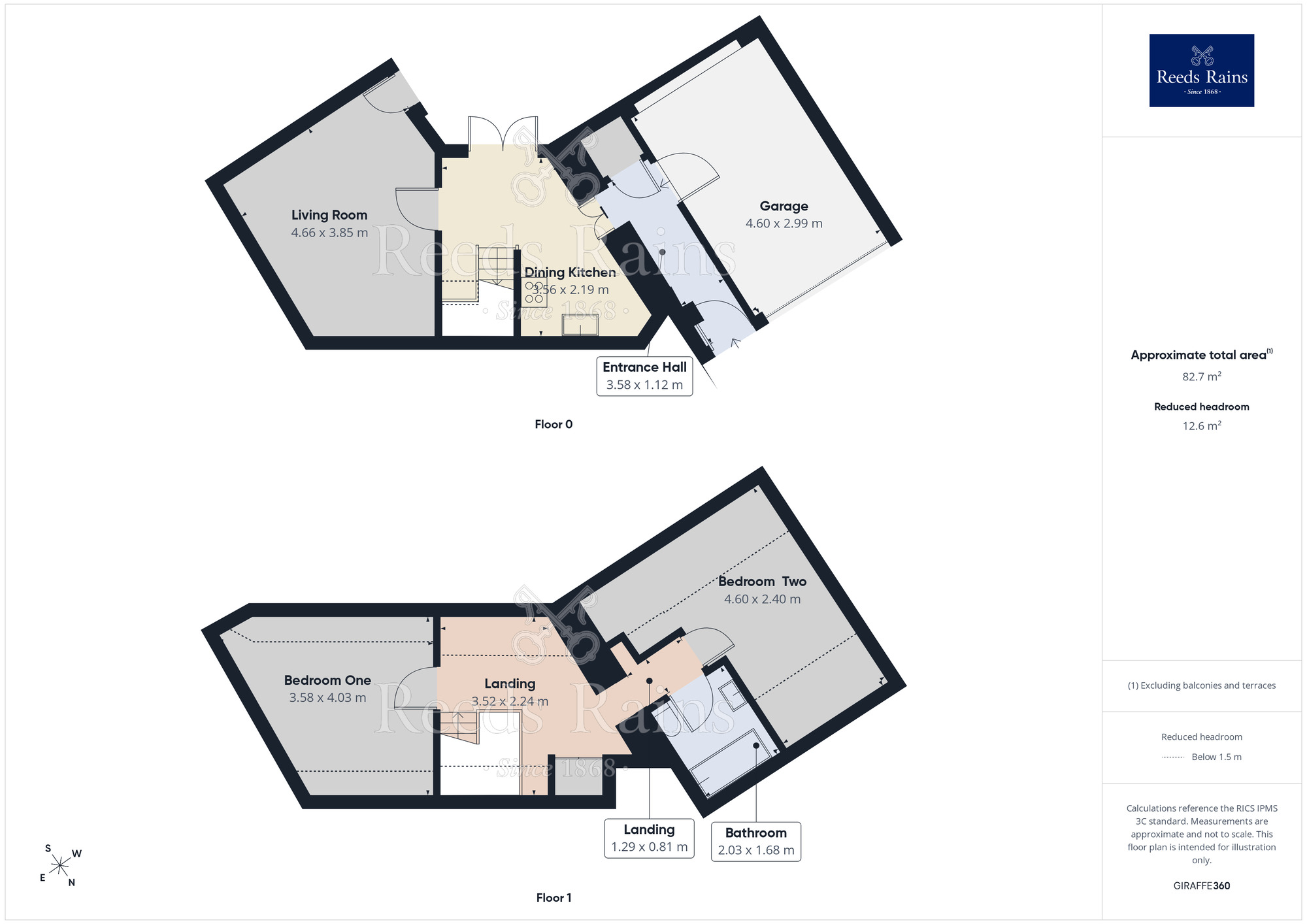 Floorplan of 2 bedroom Semi Detached House to rent, Poppleton Road, York, YO24