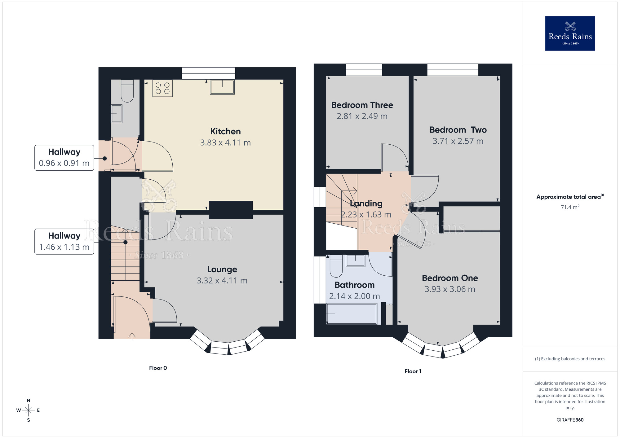 Floorplan of 3 bedroom End Terrace House to rent, Middleton Road, York, YO24