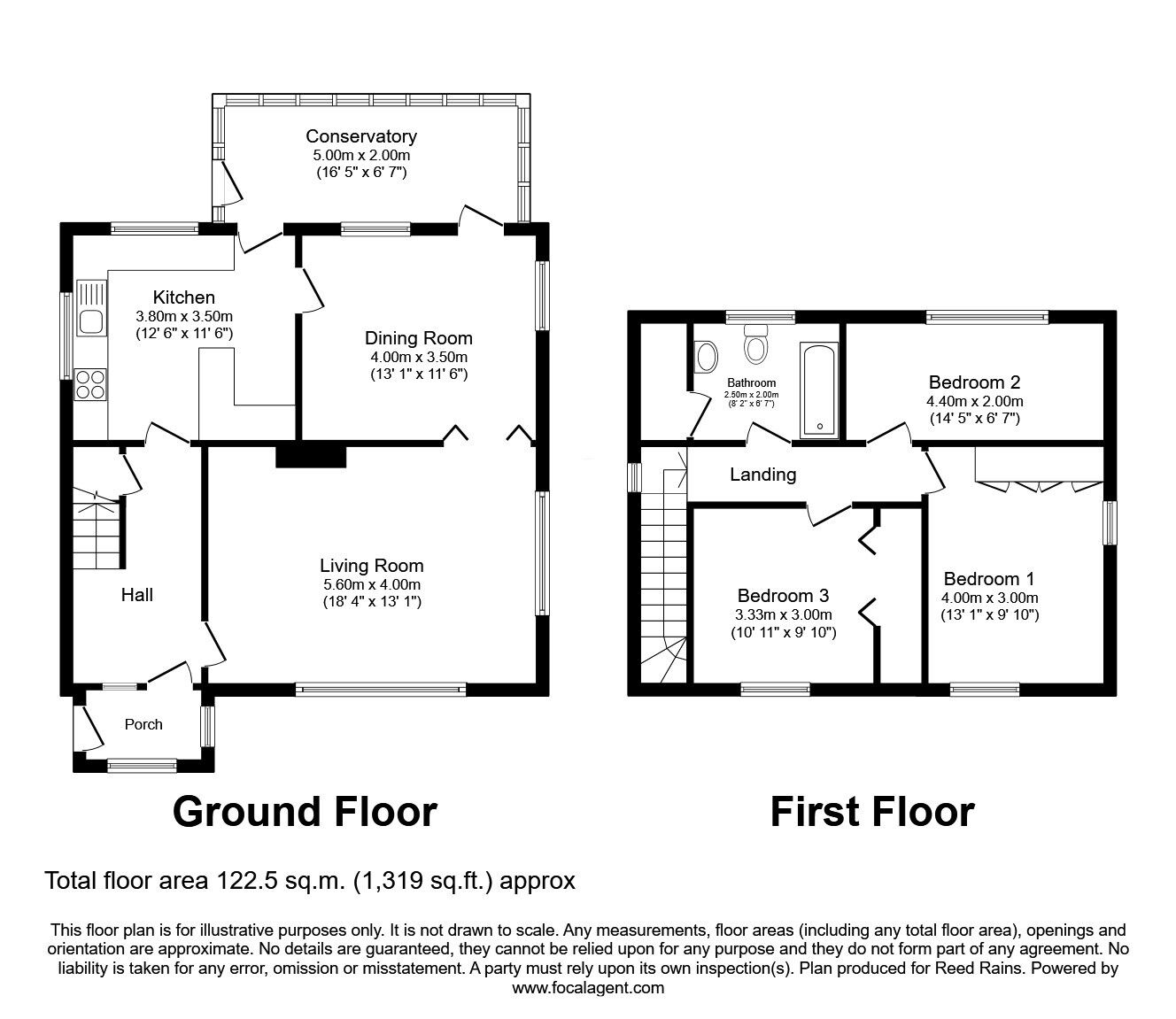 Floorplan of 3 bedroom Detached House for sale, Hob Moor Drive, York, North Yorkshire, YO24