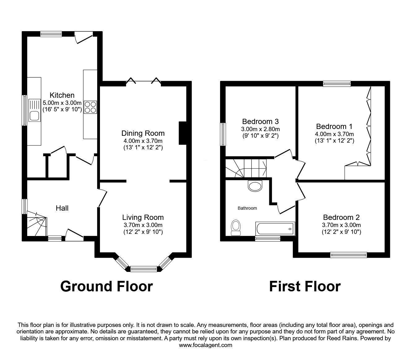 Floorplan of 3 bedroom Semi Detached House for sale, Gale Lane, York, North Yorkshire, YO24