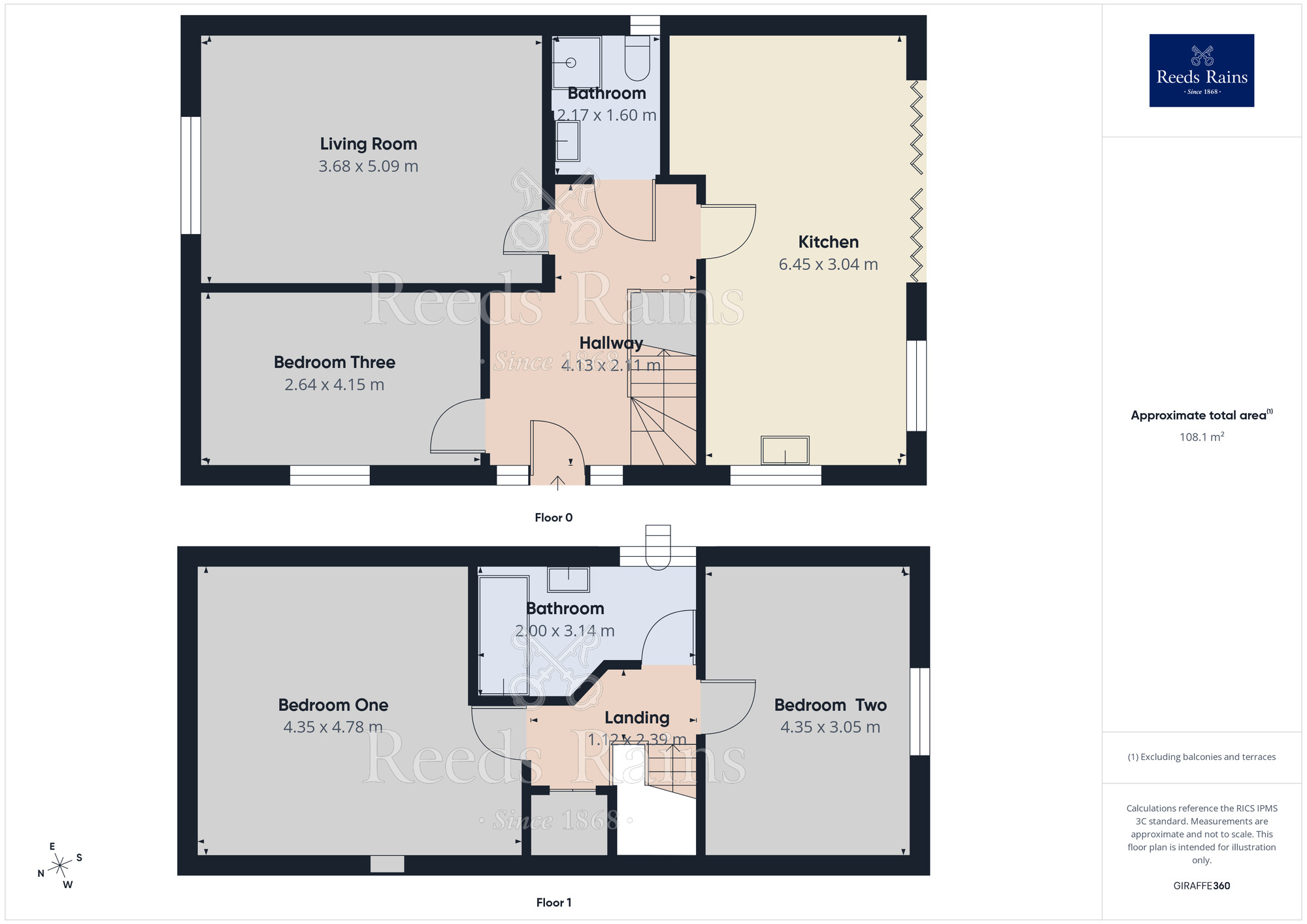Floorplan of 3 bedroom Detached House for sale, Millbrook Rise, York, North Yorkshire, YO26