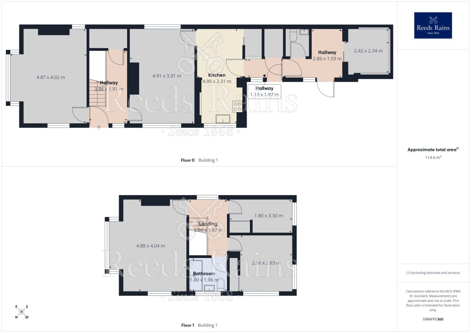 Floorplan of 3 bedroom Detached House for sale, Boroughbridge Road, York, North Yorkshire, YO26