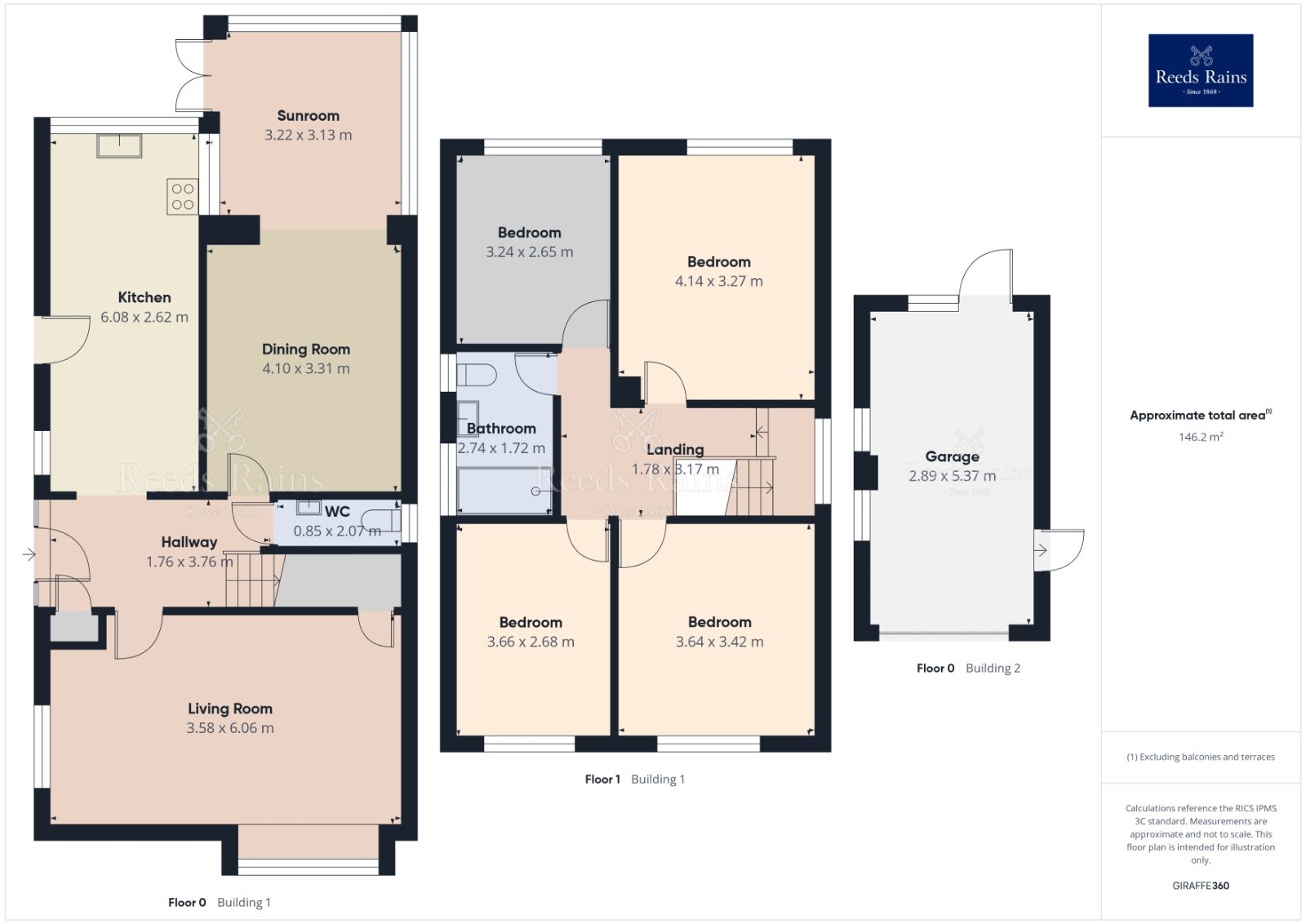 Floorplan of 4 bedroom Detached House for sale, Foxwood Lane, York, North Yorkshire, YO24