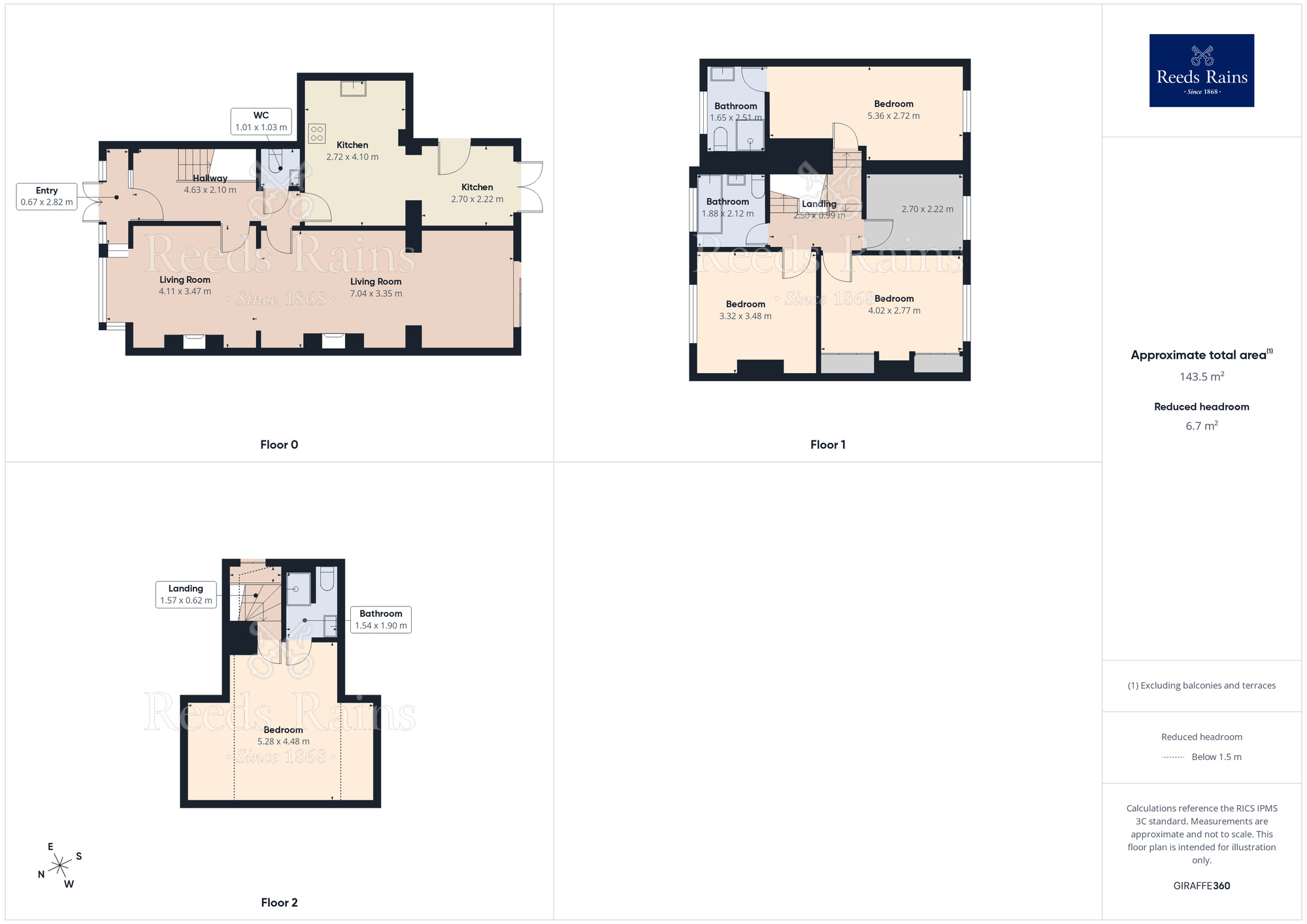 Floorplan of 5 bedroom Semi Detached House for sale, Boroughbridge Road, York, North Yorkshire, YO26