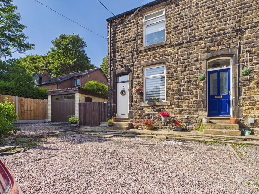 Main image of 2 bedroom End Terrace House for sale, Stores Cottages, Mossley Road, Greater Manchester, OL4