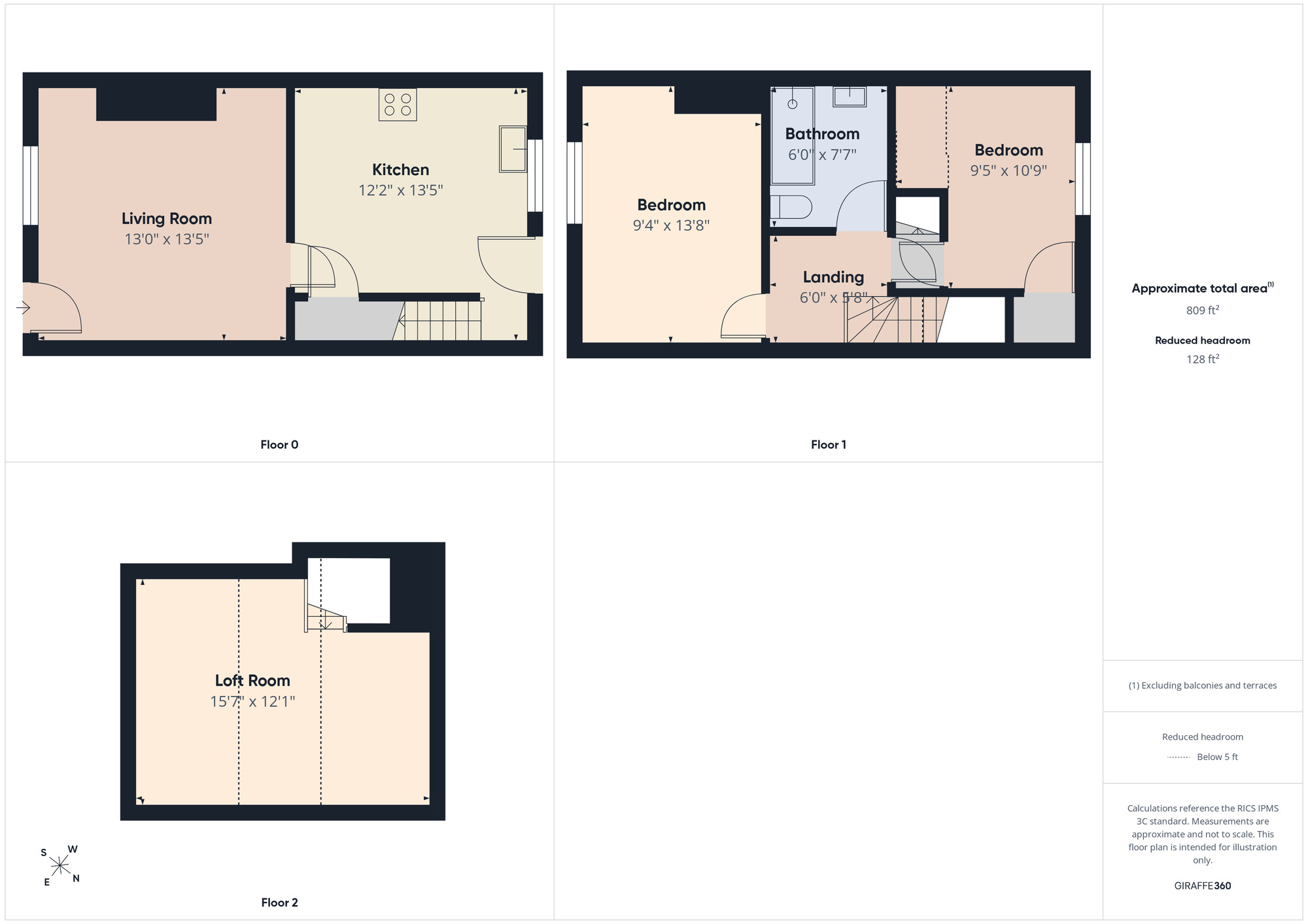 Floorplan of 2 bedroom End Terrace House for sale, Union Road, Ashton-under-Lyne, Greater Manchester, OL6