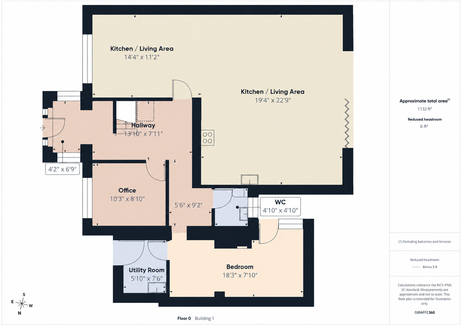 Floorplan of 5 bedroom Detached House for sale, Hartshead Street, Lees, OL4