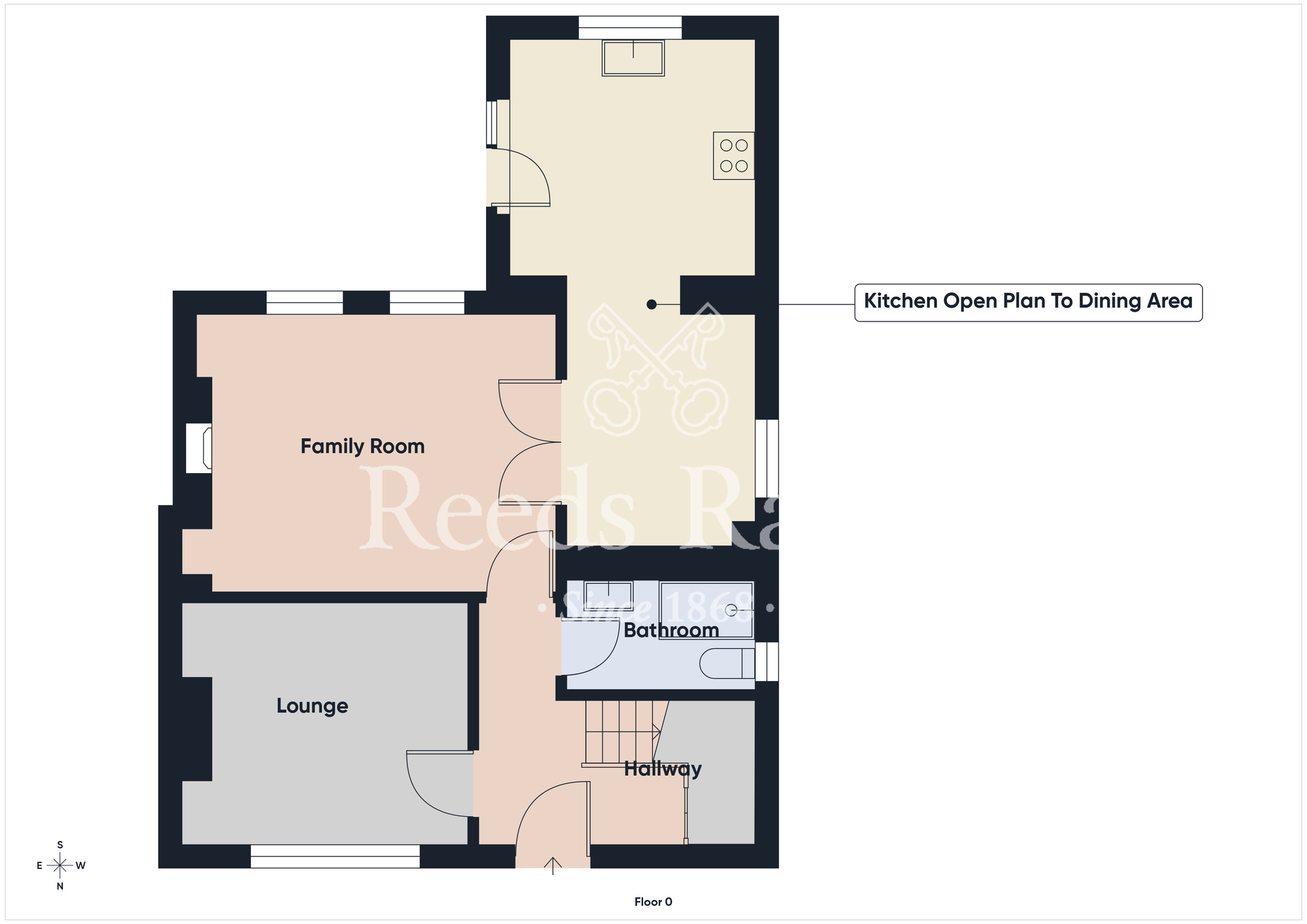 Floorplan of 3 bedroom Semi Detached House for sale, Ardgreenan Drive, Belfast, County Antrim, BT4