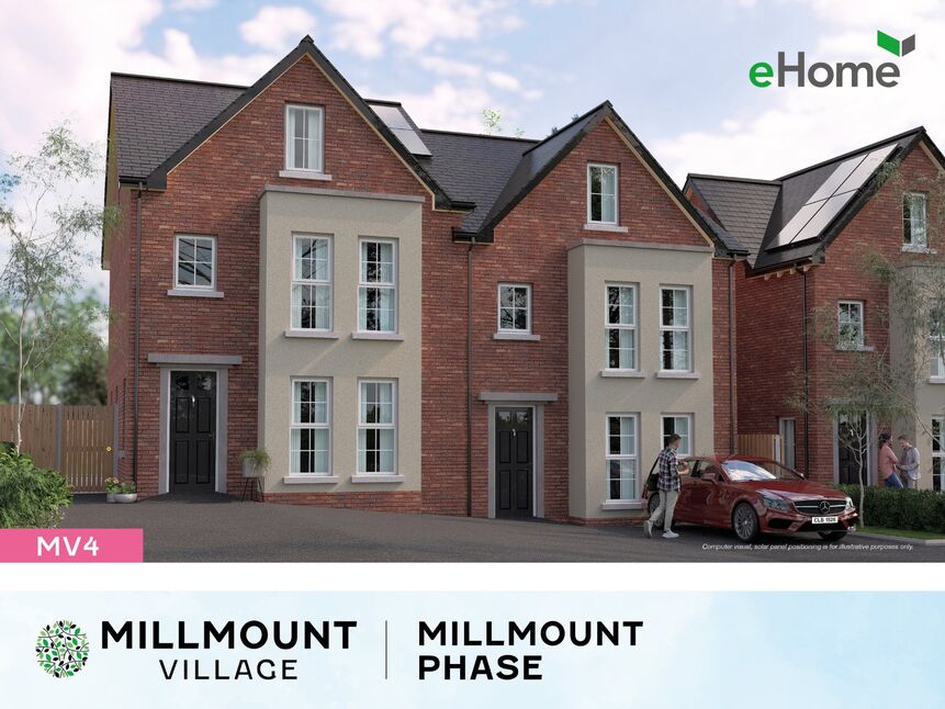 Main image of 4 bedroom Semi Detached House for sale, Millmount Village, Comber Road, Belfast, BT16