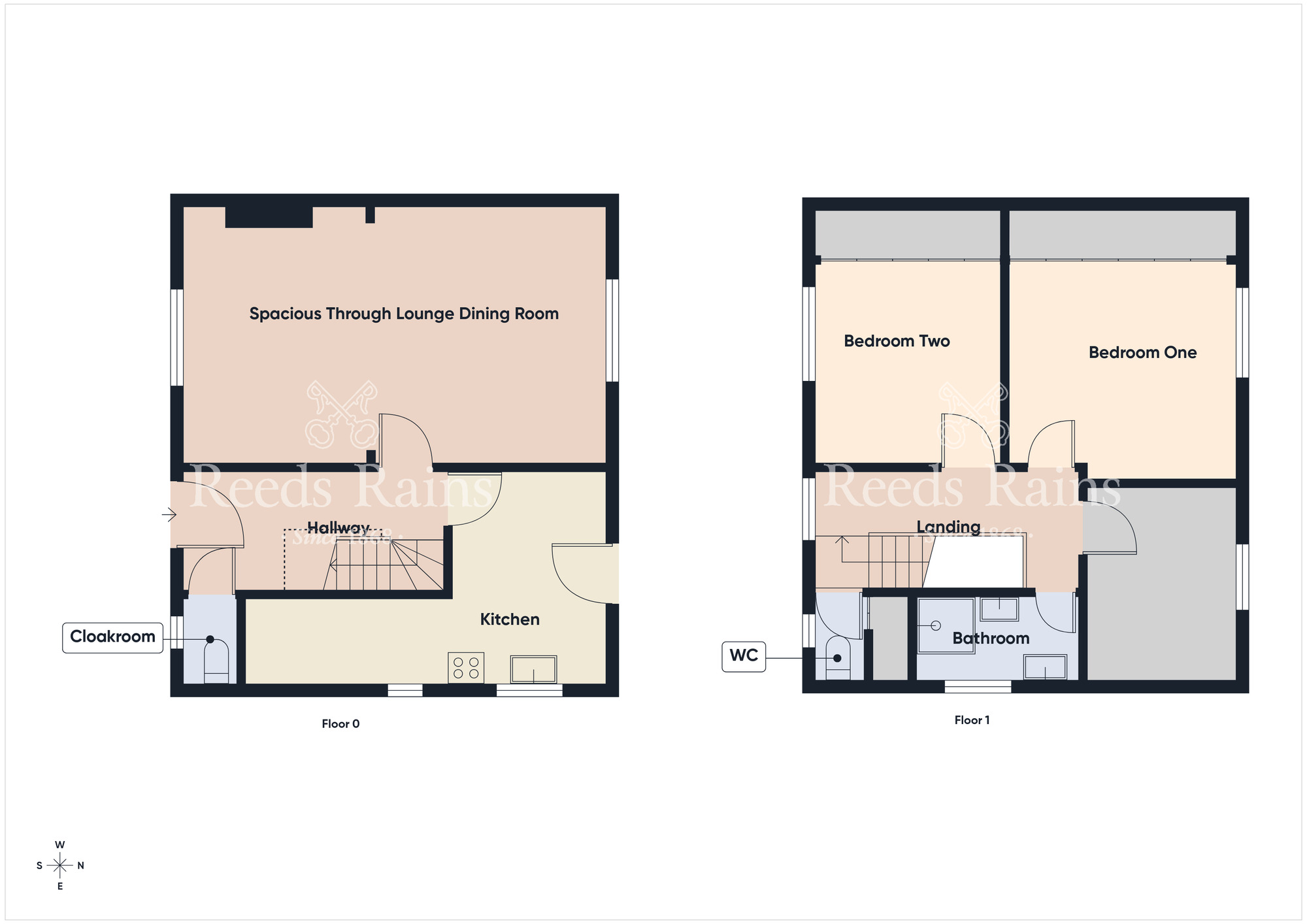 Floorplan of 3 bedroom Semi Detached House for sale, Wandsworth Parade, Belfast, County Antrim, BT4