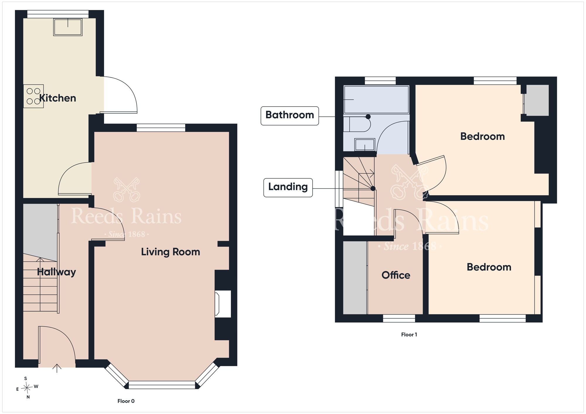 Floorplan of 3 bedroom Semi Detached House for sale, Hewitt Parade, Belfast, County Antrim, BT5