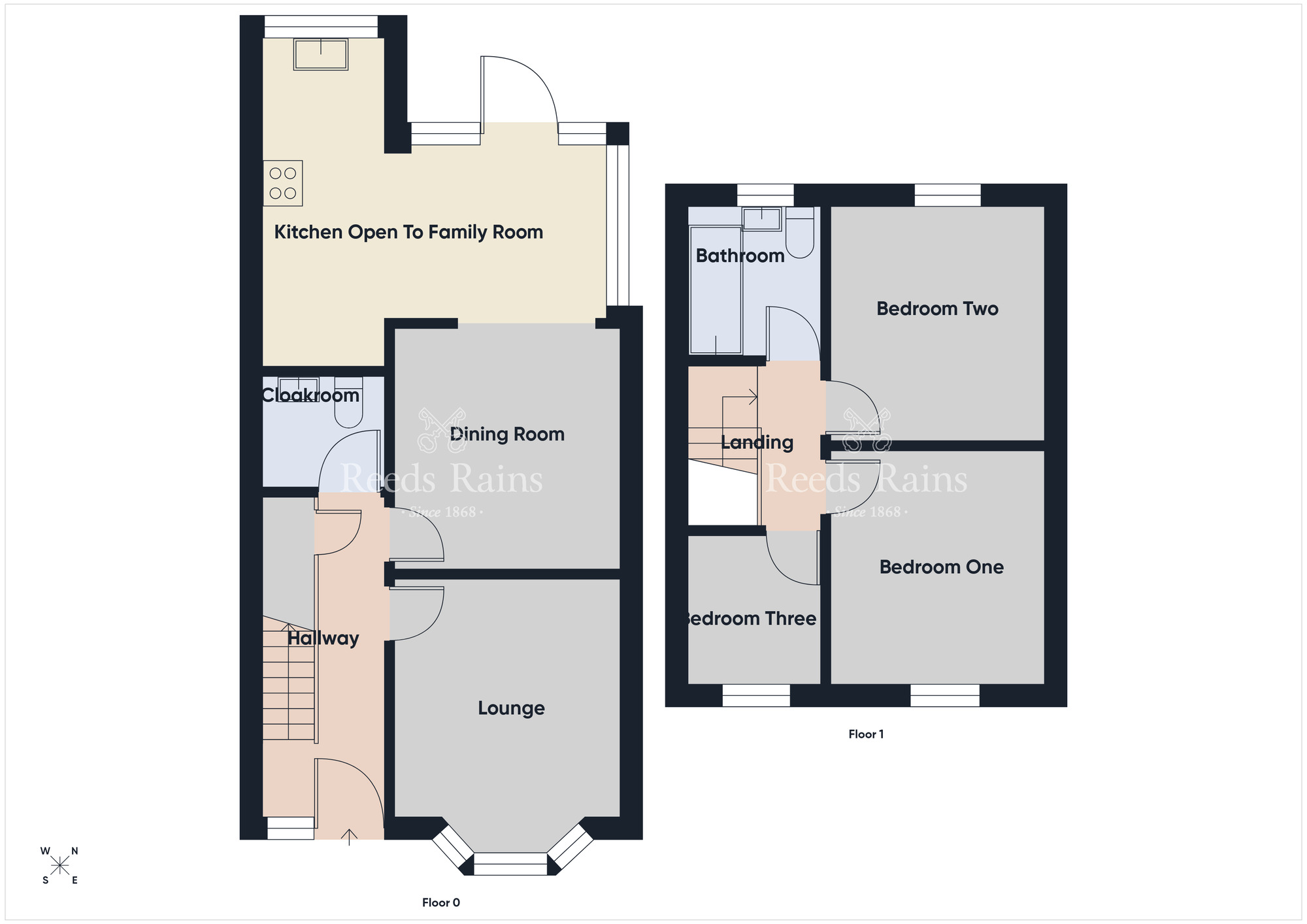 Floorplan of 3 bedroom Semi Detached House for sale, Sandhill Parade, Belfast, County Antrim, BT5