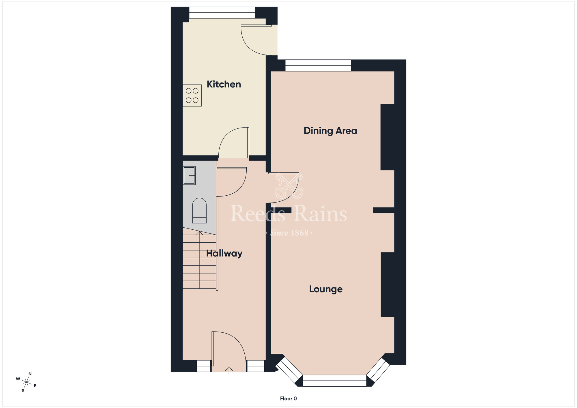 Floorplan of 3 bedroom Semi Detached House for sale, Gilnahirk Crescent, Belfast, County Antrim, BT5