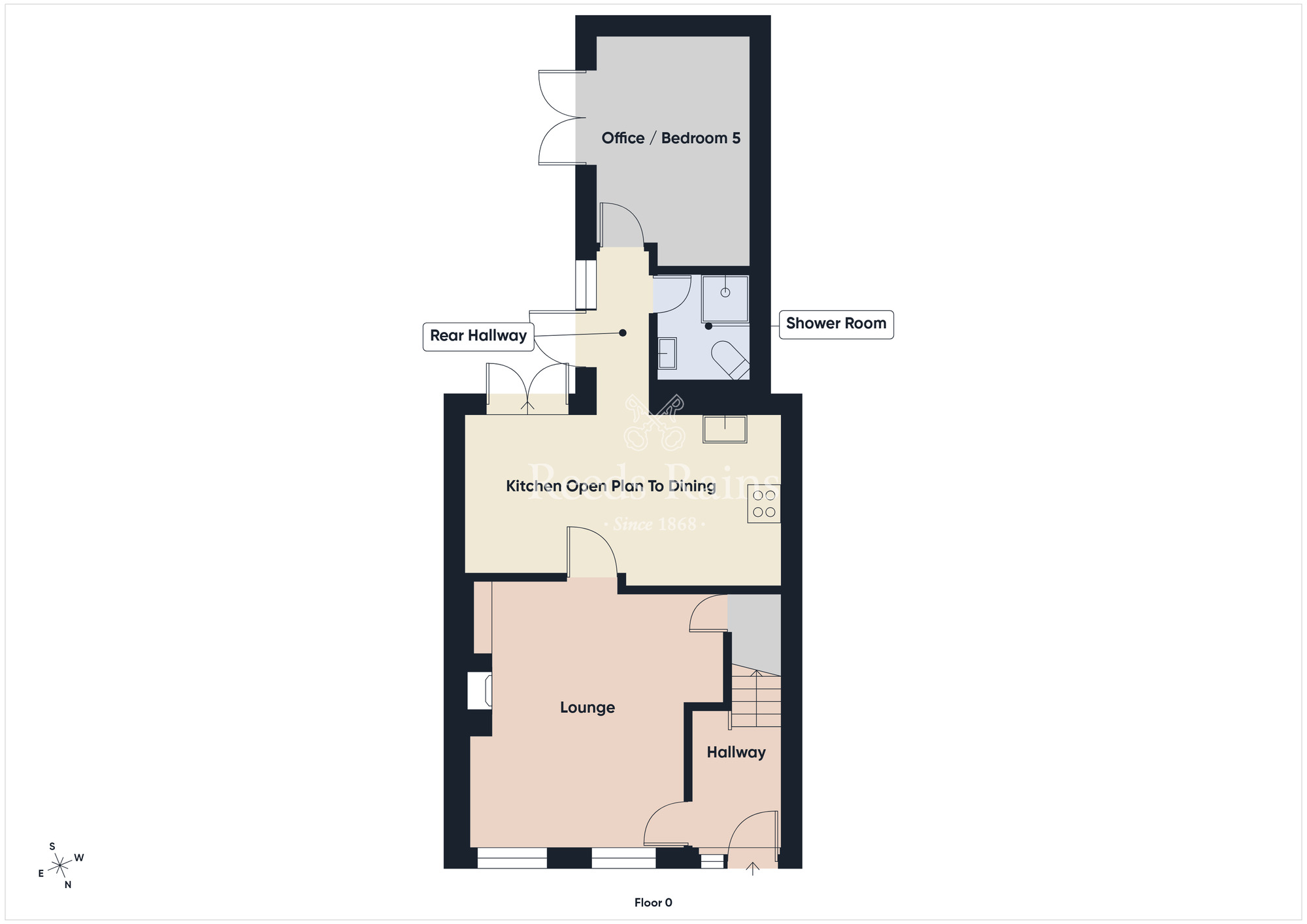 Floorplan of 4 bedroom Mid Terrace House for sale, Dickson Park, Ballygowan, County Down, BT23