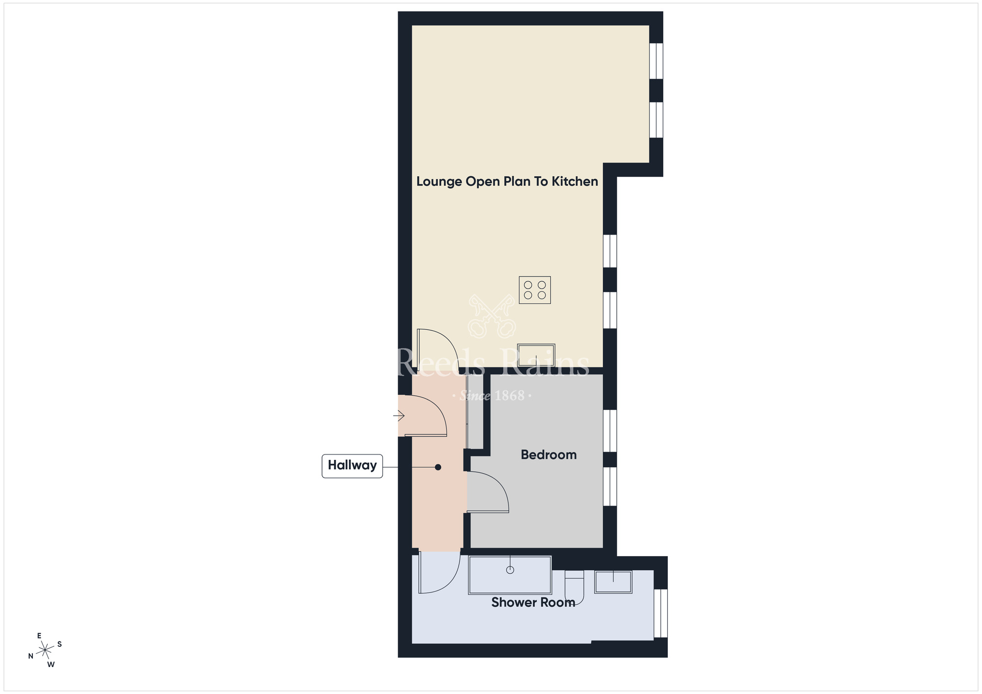Floorplan of 1 bedroom Flat for sale, Sandown Road, Belfast, County Antrim, BT5