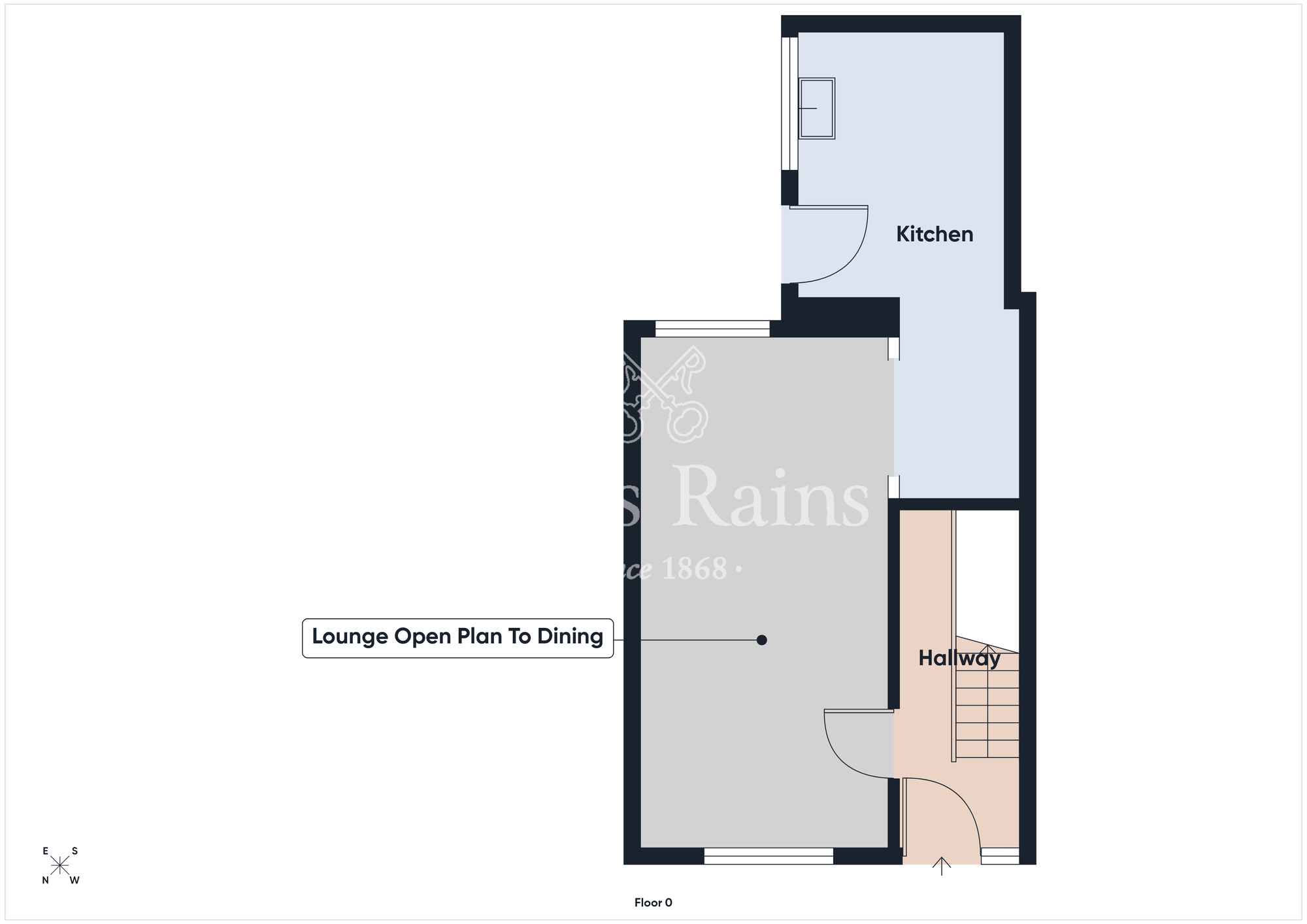 Floorplan of 3 bedroom Mid Terrace House for sale, Strandburn Drive, Belfast, County Antrim, BT4