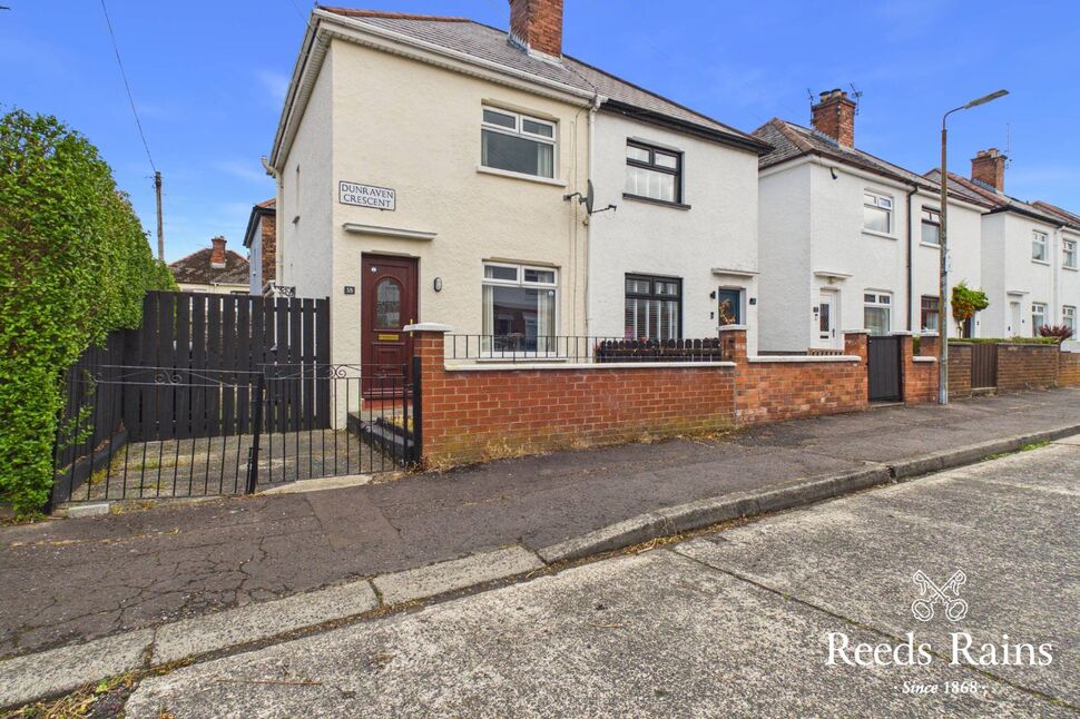 Main image of 3 bedroom Semi Detached House for sale, Dunraven Crescent, Belfast, County Antrim, BT5