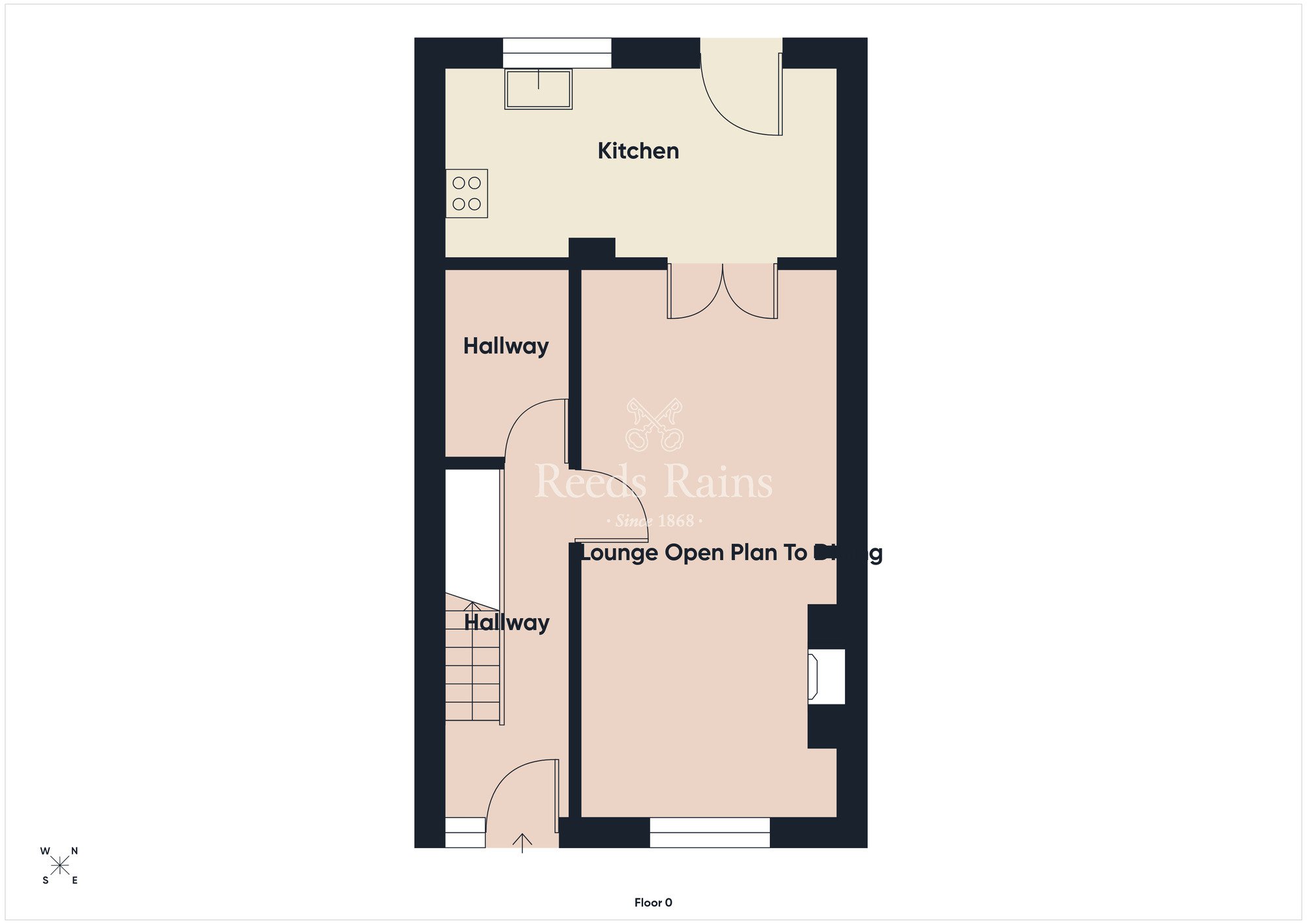 Floorplan of 3 bedroom Mid Terrace House for sale, Strandburn Drive, Belfast, County Antrim, BT4