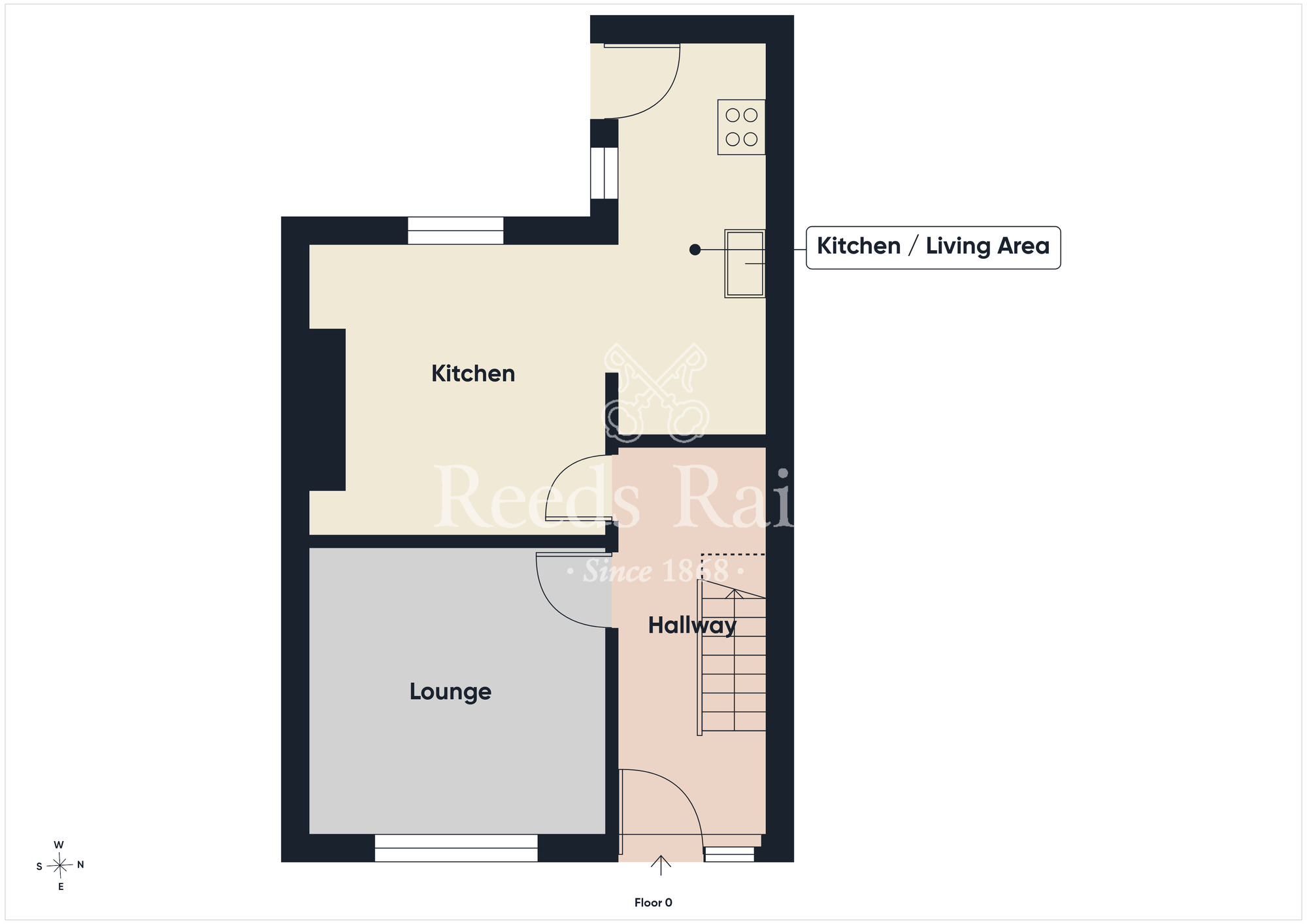 Floorplan of 3 bedroom Mid Terrace House for sale, Sefton Park, Belfast, County Antrim, BT4