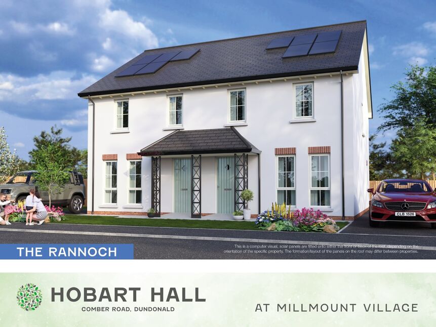 Main image of 3 bedroom Semi Detached House for sale, Hobart Hall At Millmount Village, Dundonald, County Down, BT16