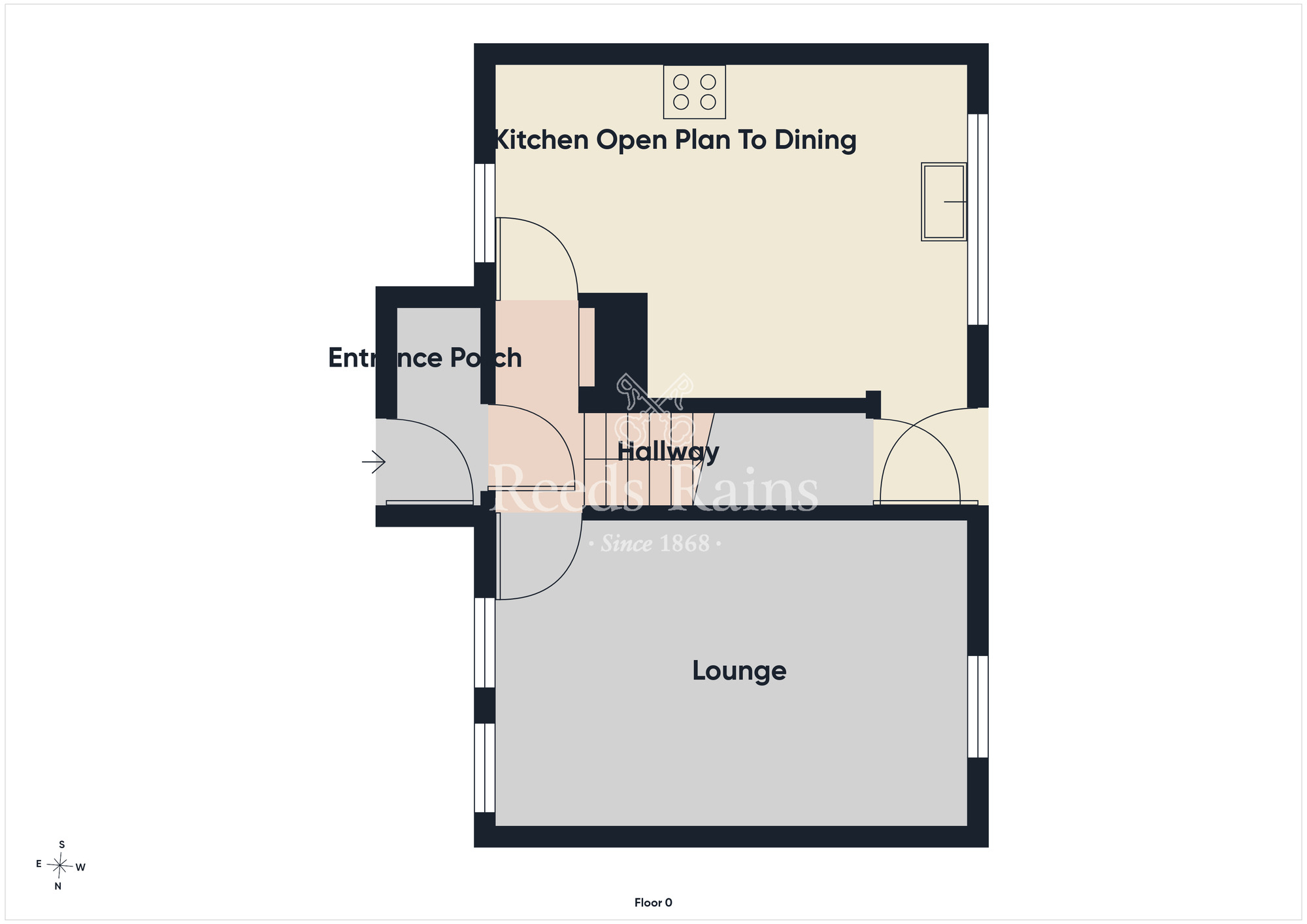 Floorplan of 2 bedroom End Terrace House for sale, Newcastle Street, Belfast, County Antrim, BT4