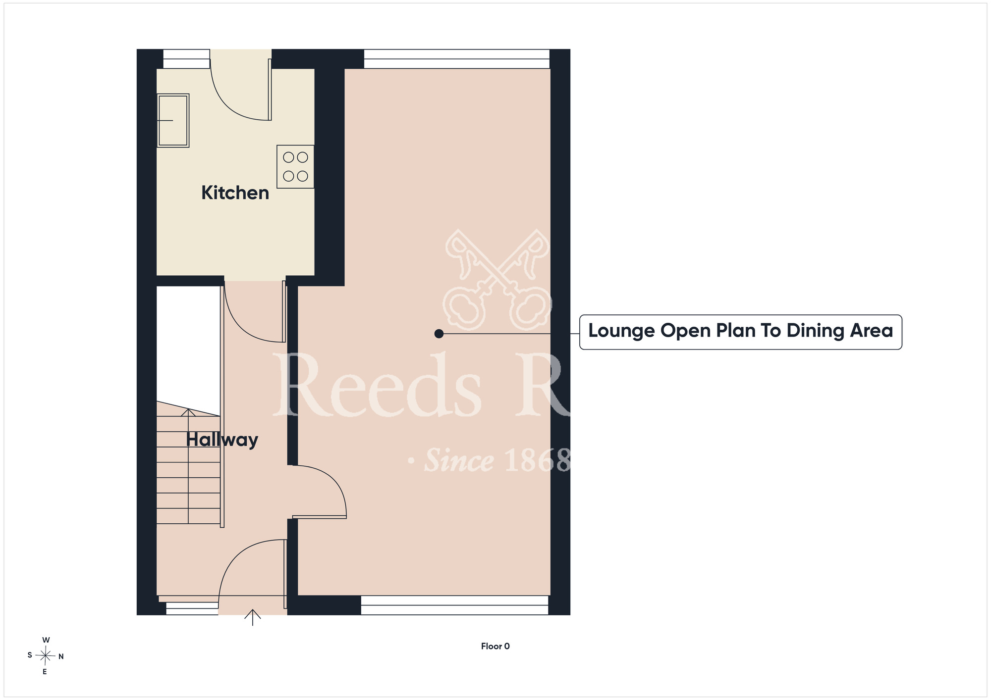Floorplan of 3 bedroom Semi Detached House for sale, Dunleady Park, Dundonald, County Down, BT16