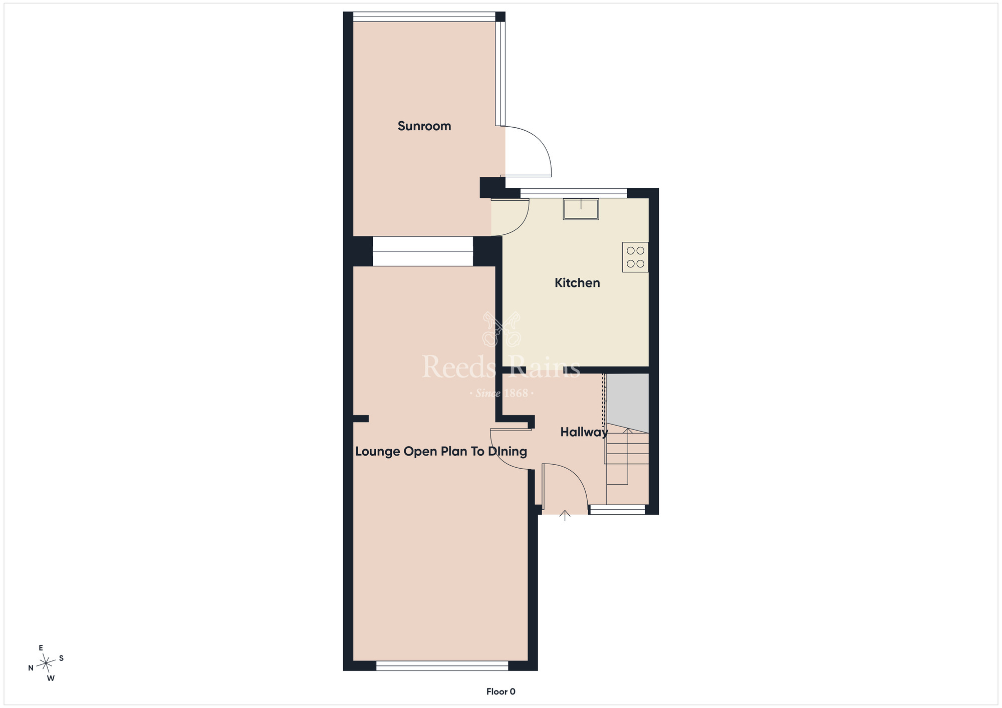 Floorplan of 3 bedroom Semi Detached House for sale, Glenview Avenue, Belfast, County Antrim, BT5