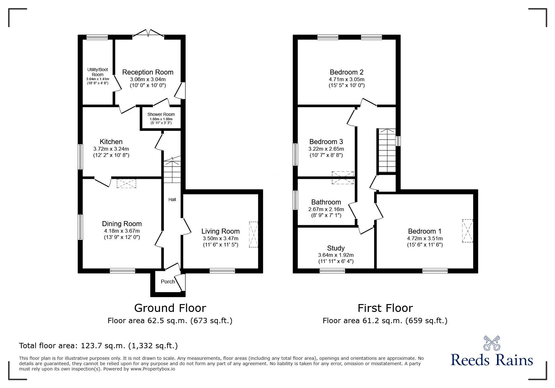 Floorplan of 4 bedroom Detached House for sale, Gregson Lane, Hoghton, Lancashire, PR5