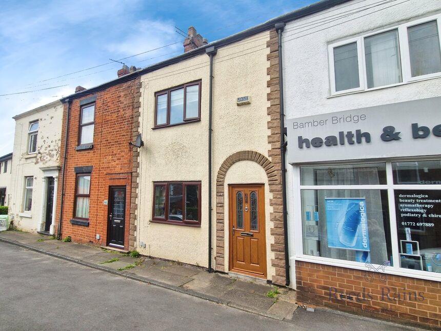Main image of 2 bedroom Mid Terrace House for sale, Station Road, Bamber Bridge, Lancashire, PR5