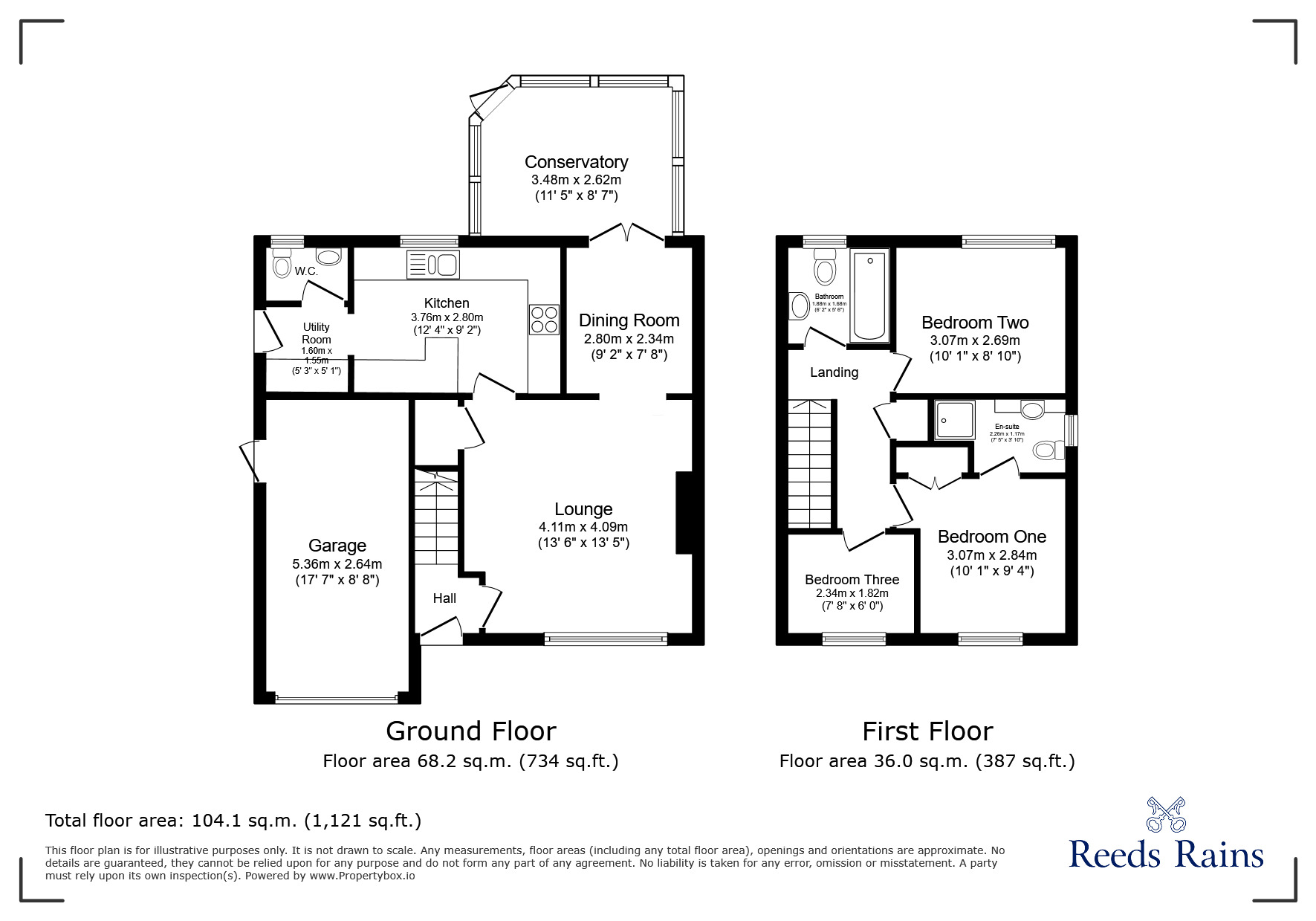 Floorplan of 3 bedroom Detached House for sale, Holland House Road, Walton-le-Dale, Lancashire, PR5