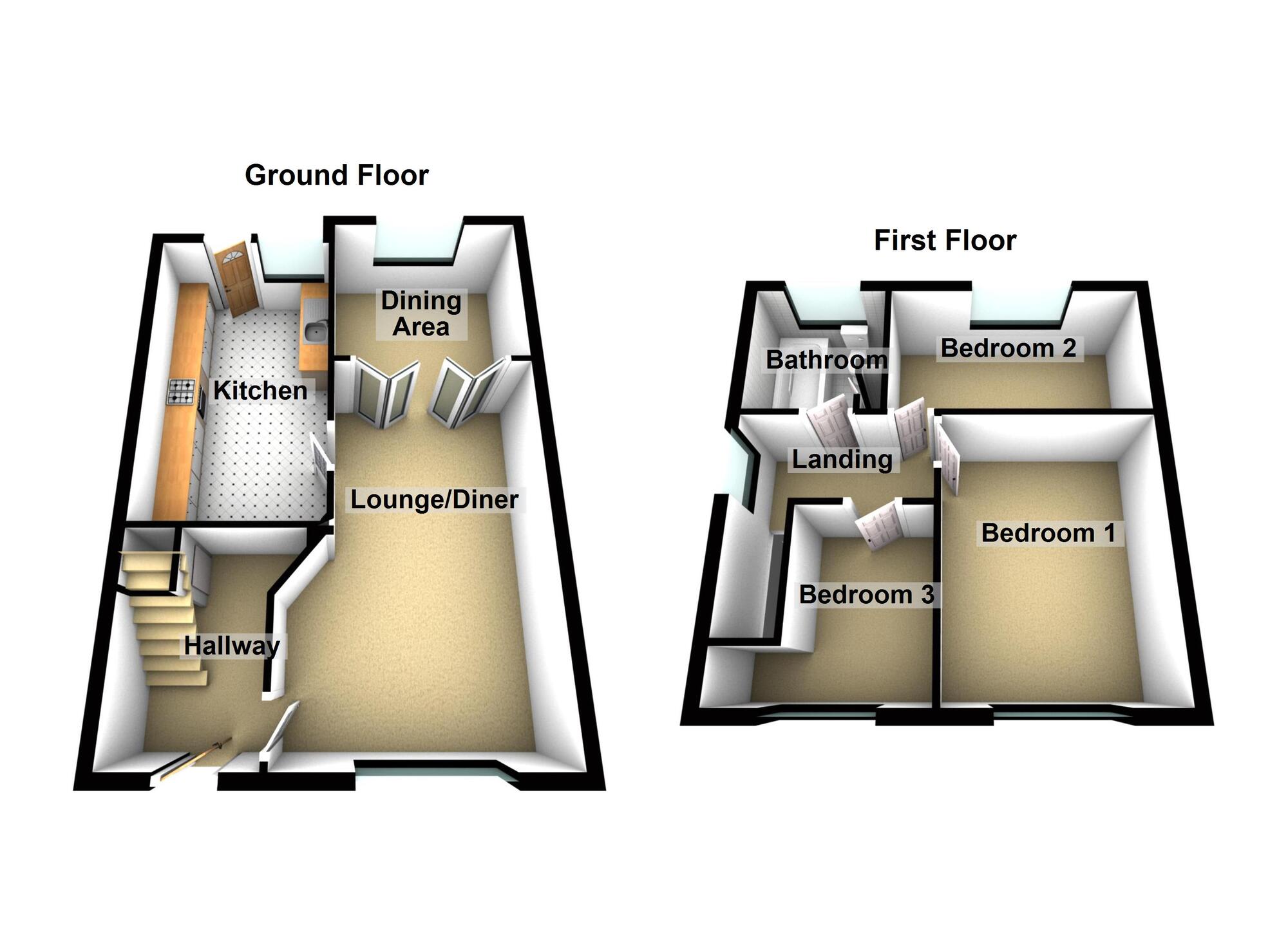 3 bedroom Semi Detached House for sale, Kingsley Crescent, Bulkington