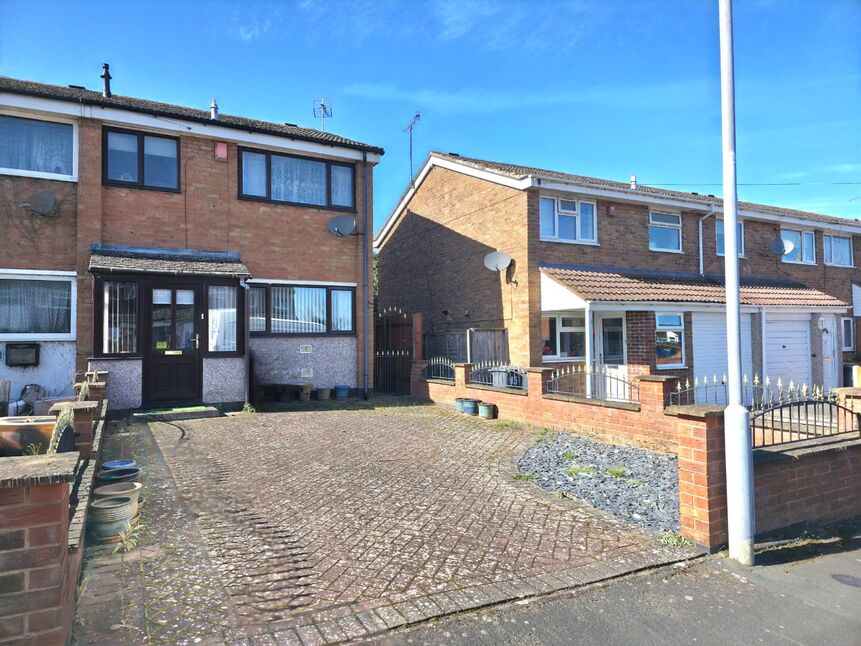 Main image of 3 bedroom End Terrace House for sale, Kings Gardens, Bedworth, Warwickshire, CV12