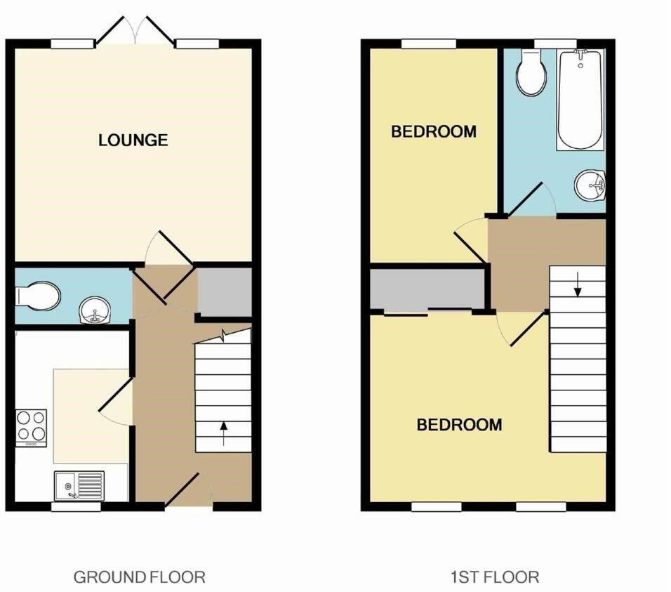 2 bedroom Mid Terrace House for sale, Walsingham Drive, Nuneaton, CV10