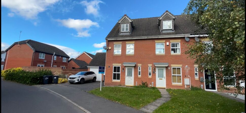 Main image of 3 bedroom End Terrace House for sale, Snowdrop Close, Bedworth, Warwickshire, CV12