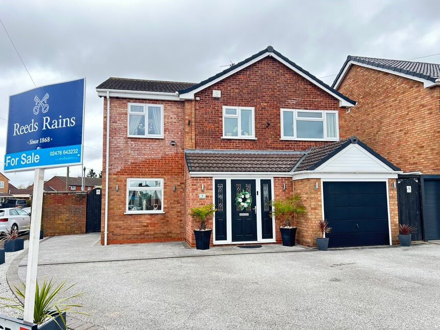 Main image of 4 bedroom Detached House for sale, Milner Close, Bulkington, Warwickshire, CV12