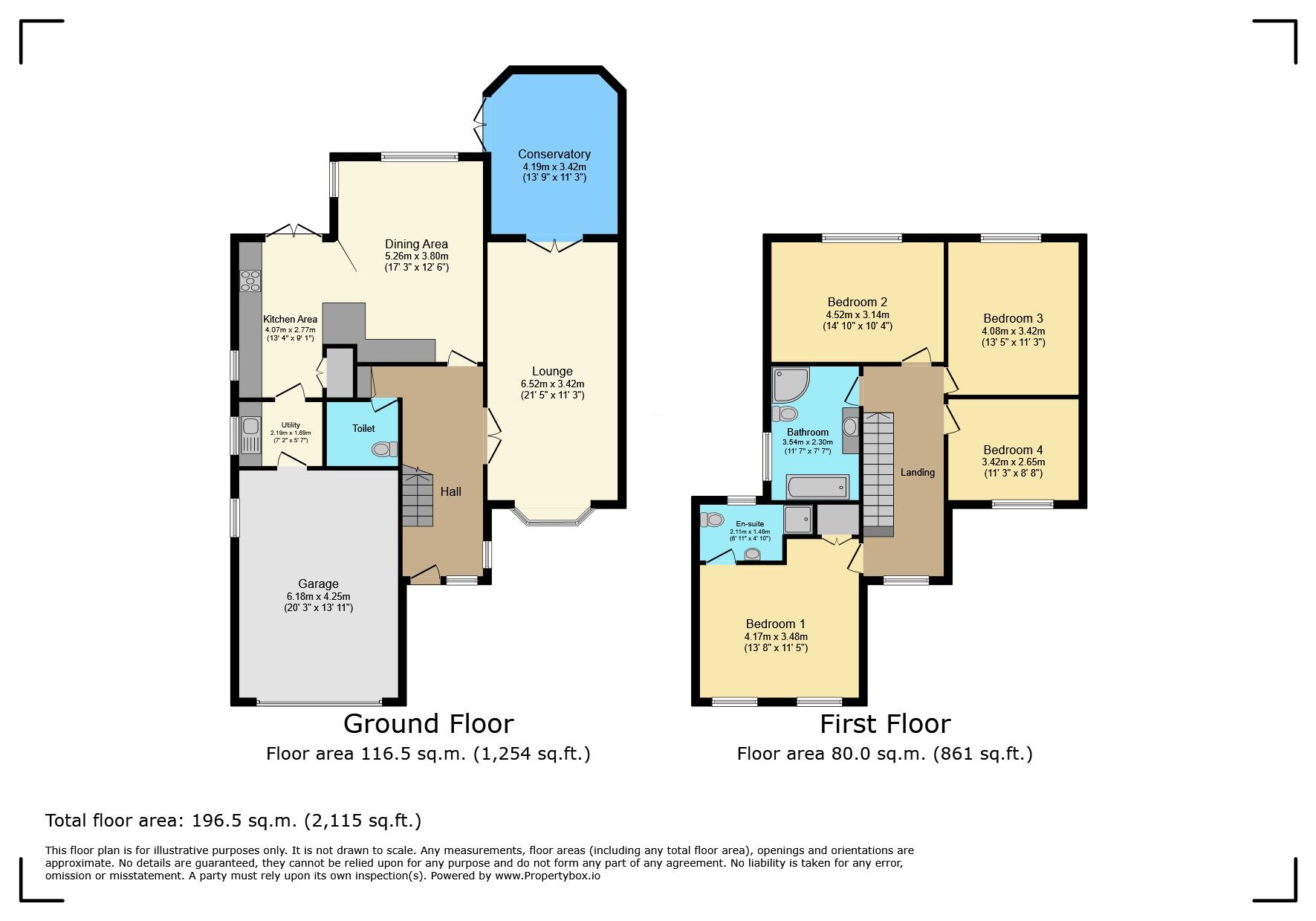 Floorplan of 4 bedroom Detached House for sale, Weston Lane, Bulkington, Warwickshire, CV12