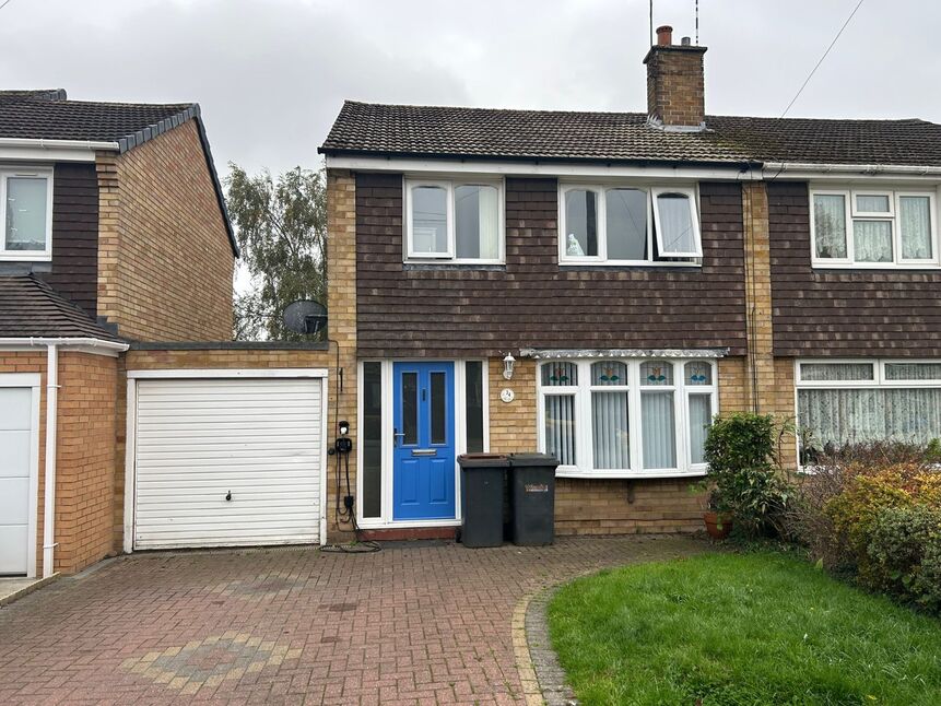 Main image of 3 bedroom Semi Detached House for sale, Delamere Road, Bedworth, Warwickshire, CV12