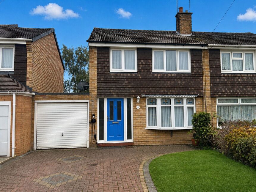 Main image of 3 bedroom Semi Detached House for sale, Delamere Road, Bedworth, Warwickshire, CV12