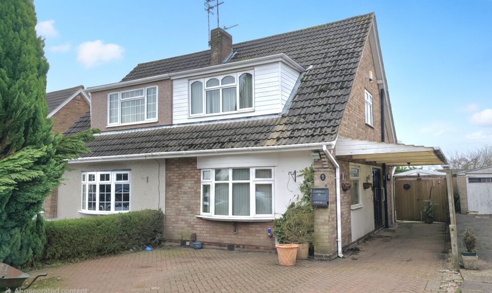 Main image of 3 bedroom Semi Detached House for sale, Tamar Road, Bulkington, Warwickshire, CV12