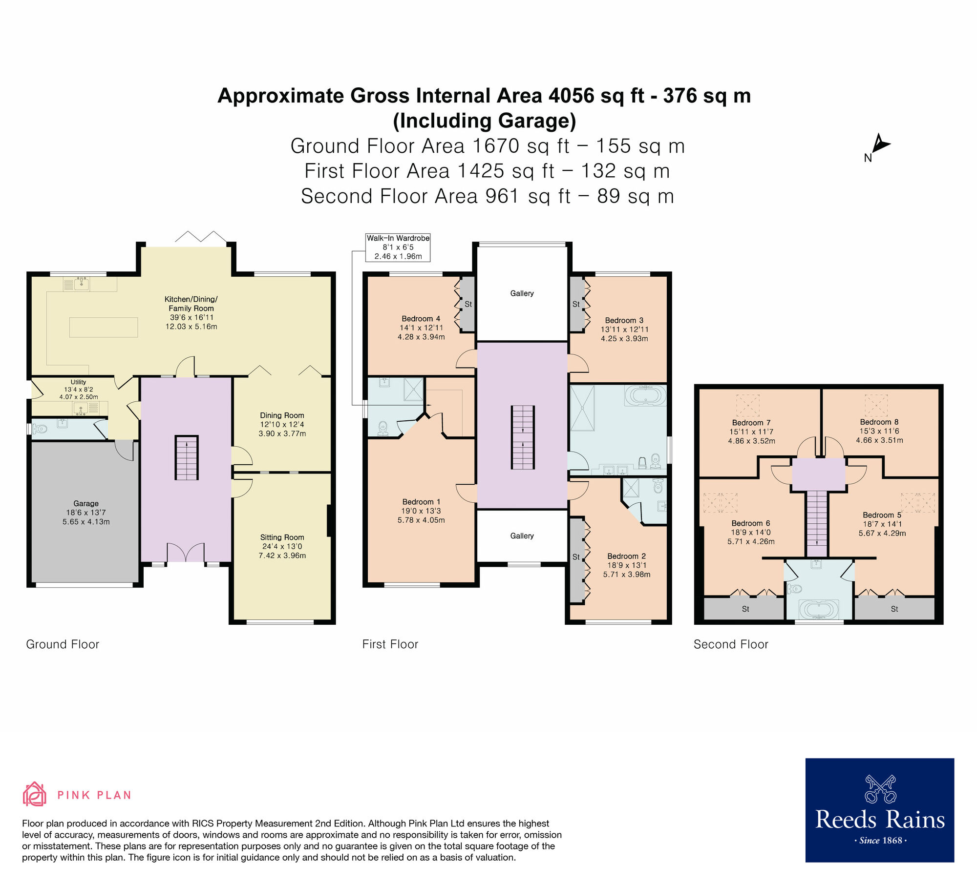 Floorplan of 8 bedroom Detached House for sale, Coventry Road, Bulkington, Warwickshire, CV12