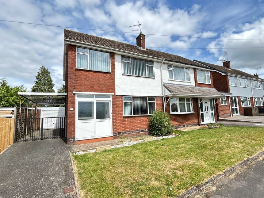 Main image of 3 bedroom Semi Detached House for sale, Mayfield Close, Bedworth, Warwickshire, CV12