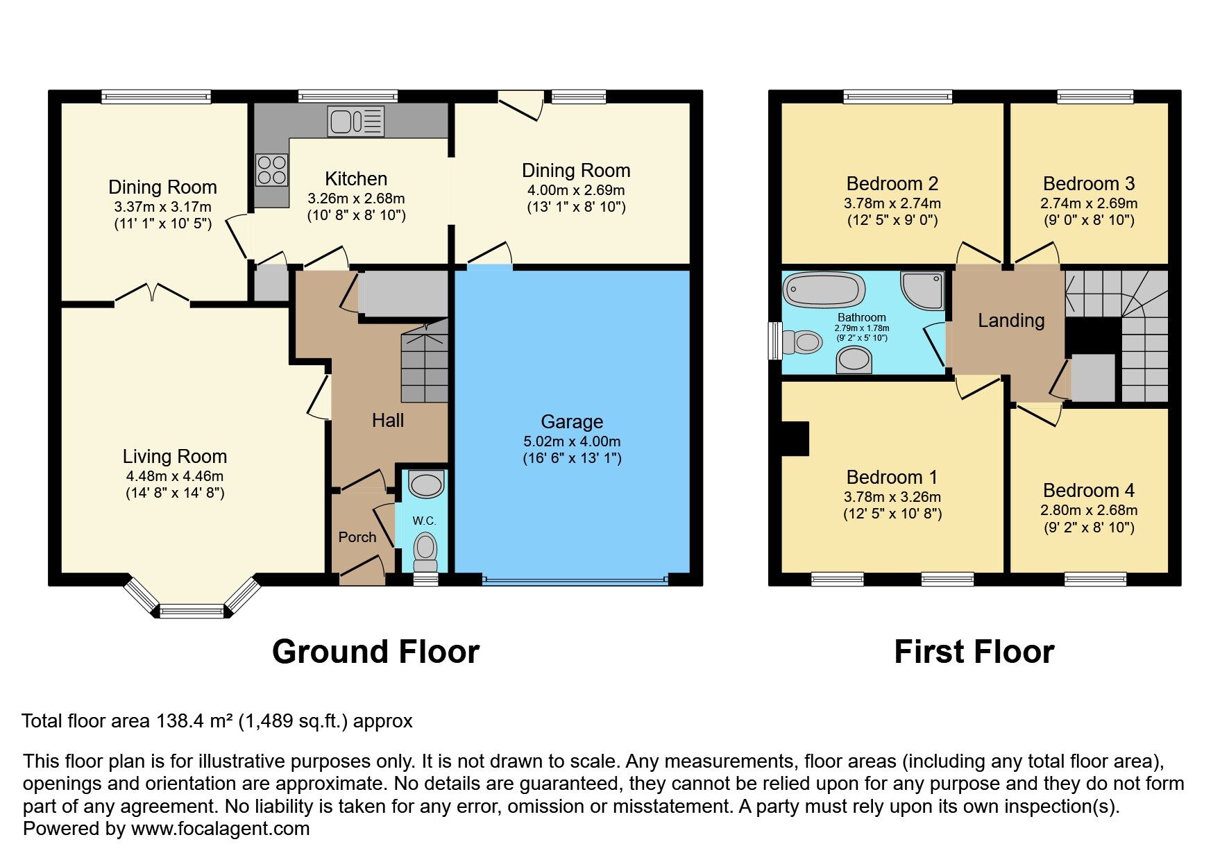 Floorplan of 4 bedroom Detached House for sale, Greenwood Hill, Belfast, BT8