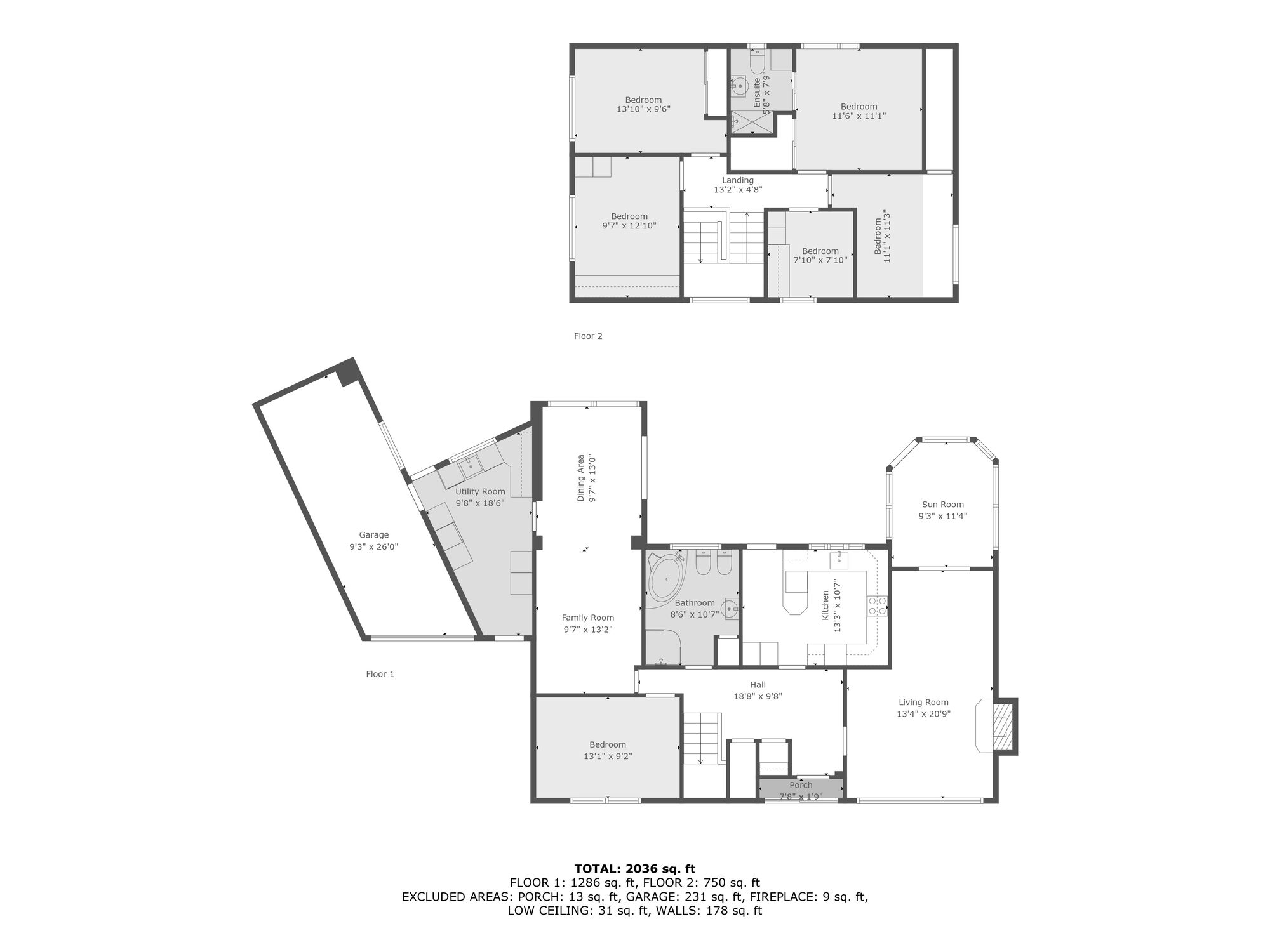 Floorplan of 5 bedroom Detached House for sale, Glenhugh Crescent, Belfast, County Down, BT8