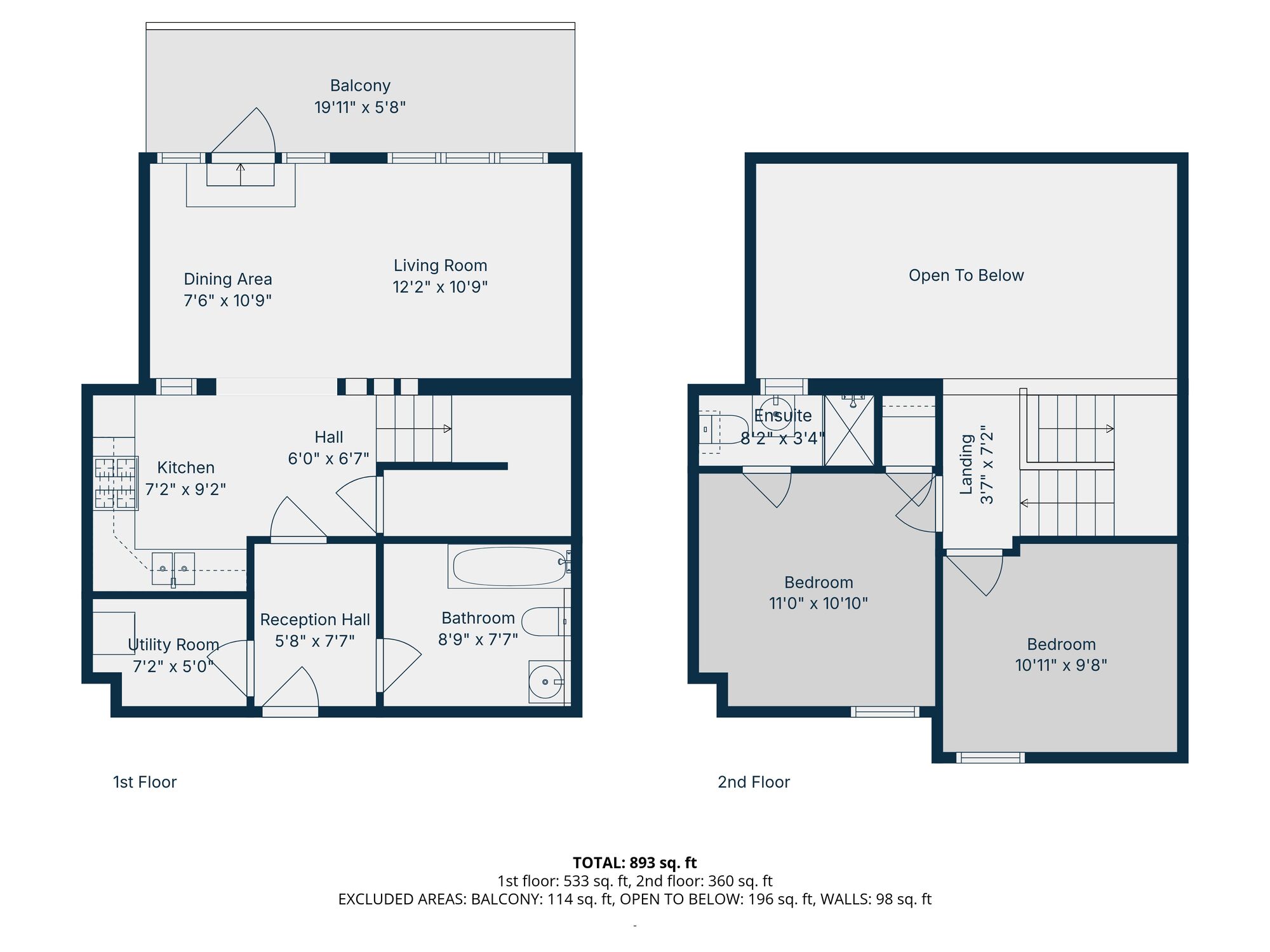 Floorplan of 2 bedroom Flat for sale, Bankmore Street, Belfast, County Antrim, BT7