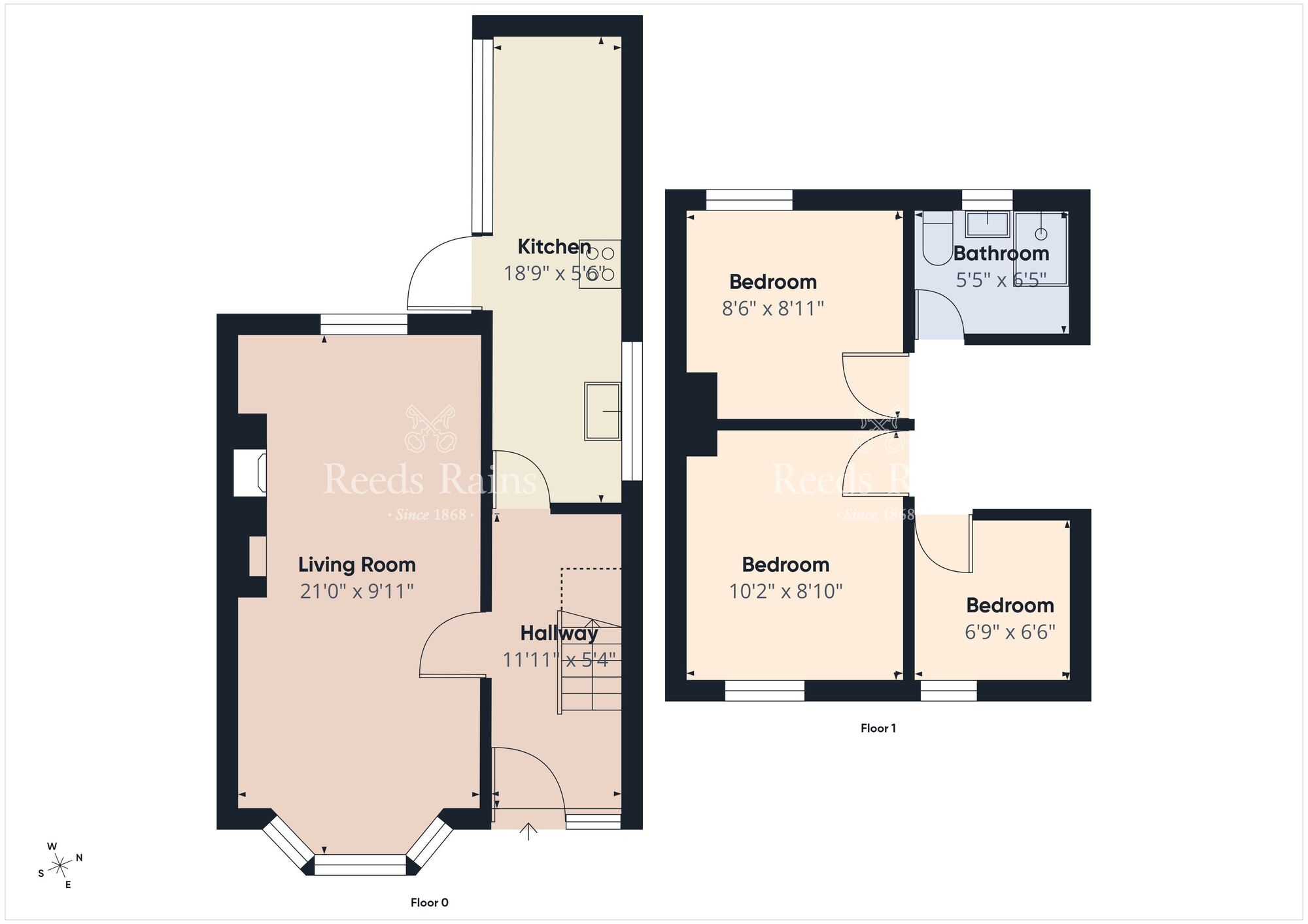 Floorplan of 3 bedroom Semi Detached House to rent, Enid Parade, Ballyhackamore, Belfast, BT5