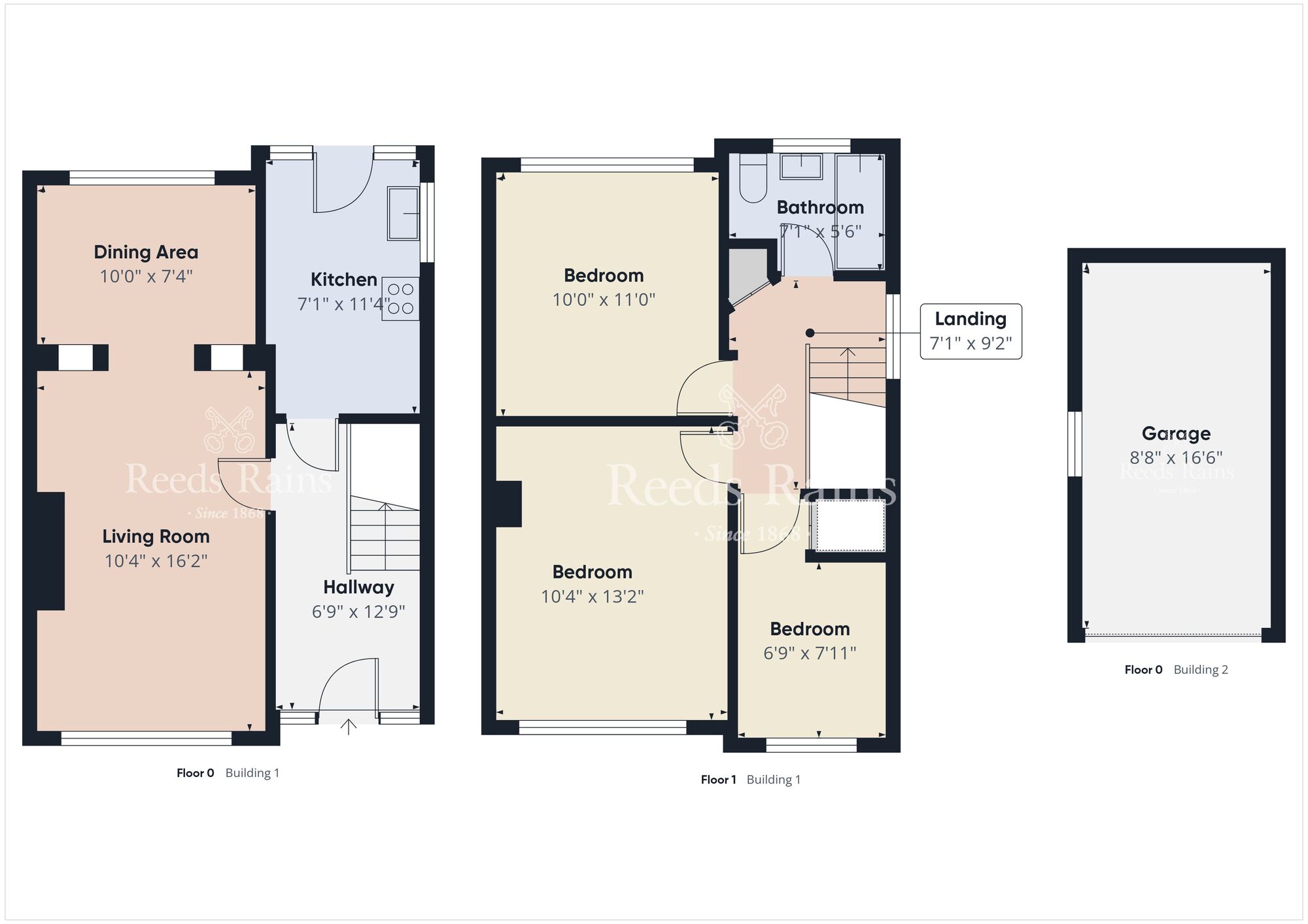 Floorplan of 3 bedroom Semi Detached House for sale, Castlemore Avenue, Upper Knockbreda Road, Belfast, BT6