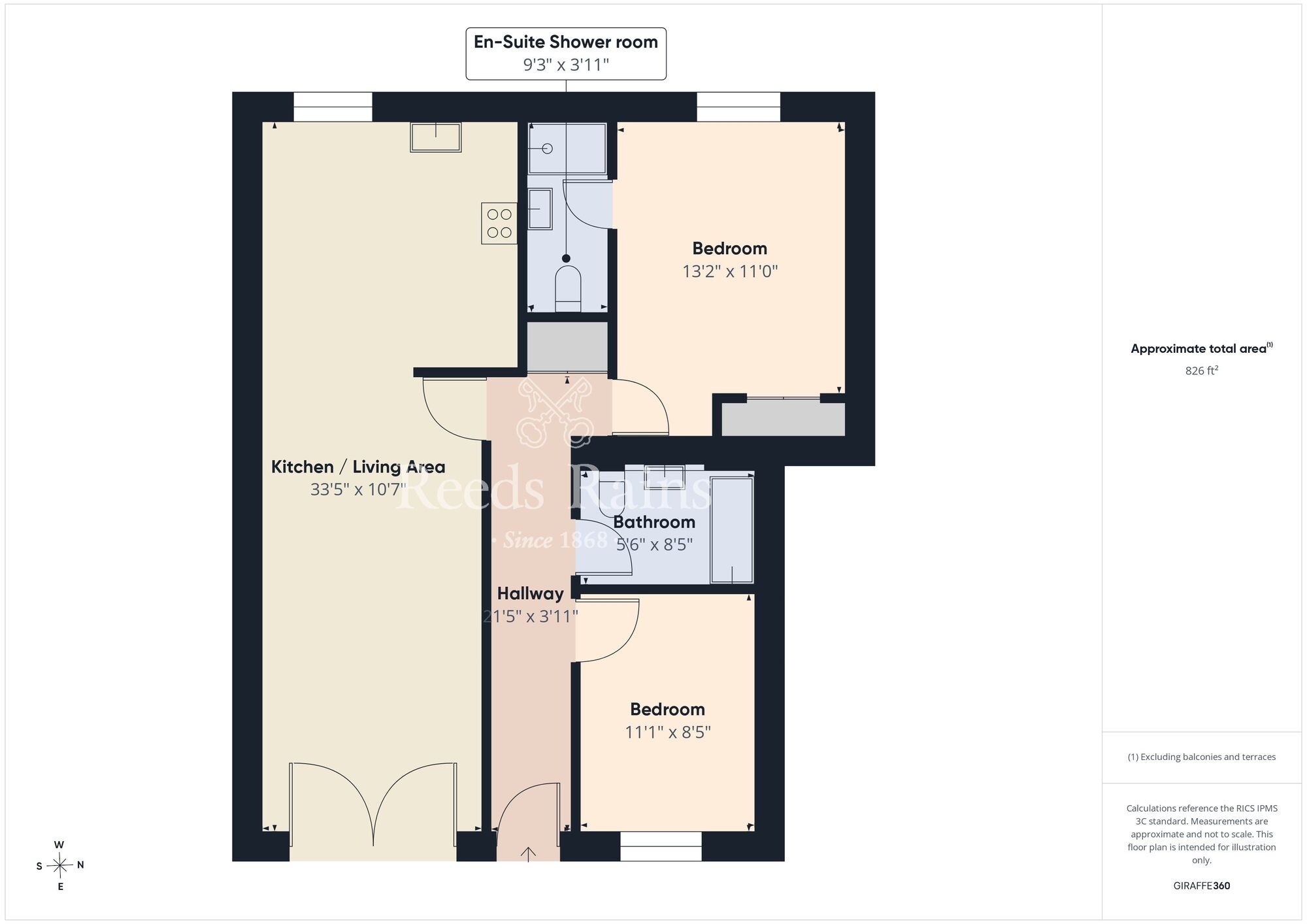 Floorplan of 2 bedroom Flat for sale, Wellwood Street, Belfast, BT12